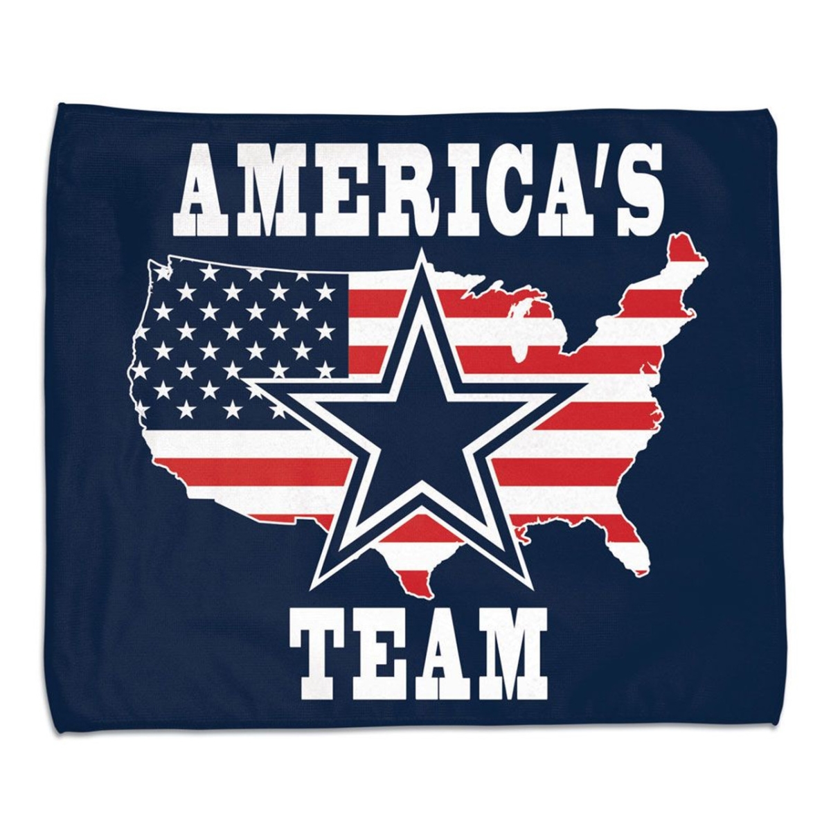 9960626038 15 x 18 in. Dallas Cowboys Rally Style Full Color Style Towel