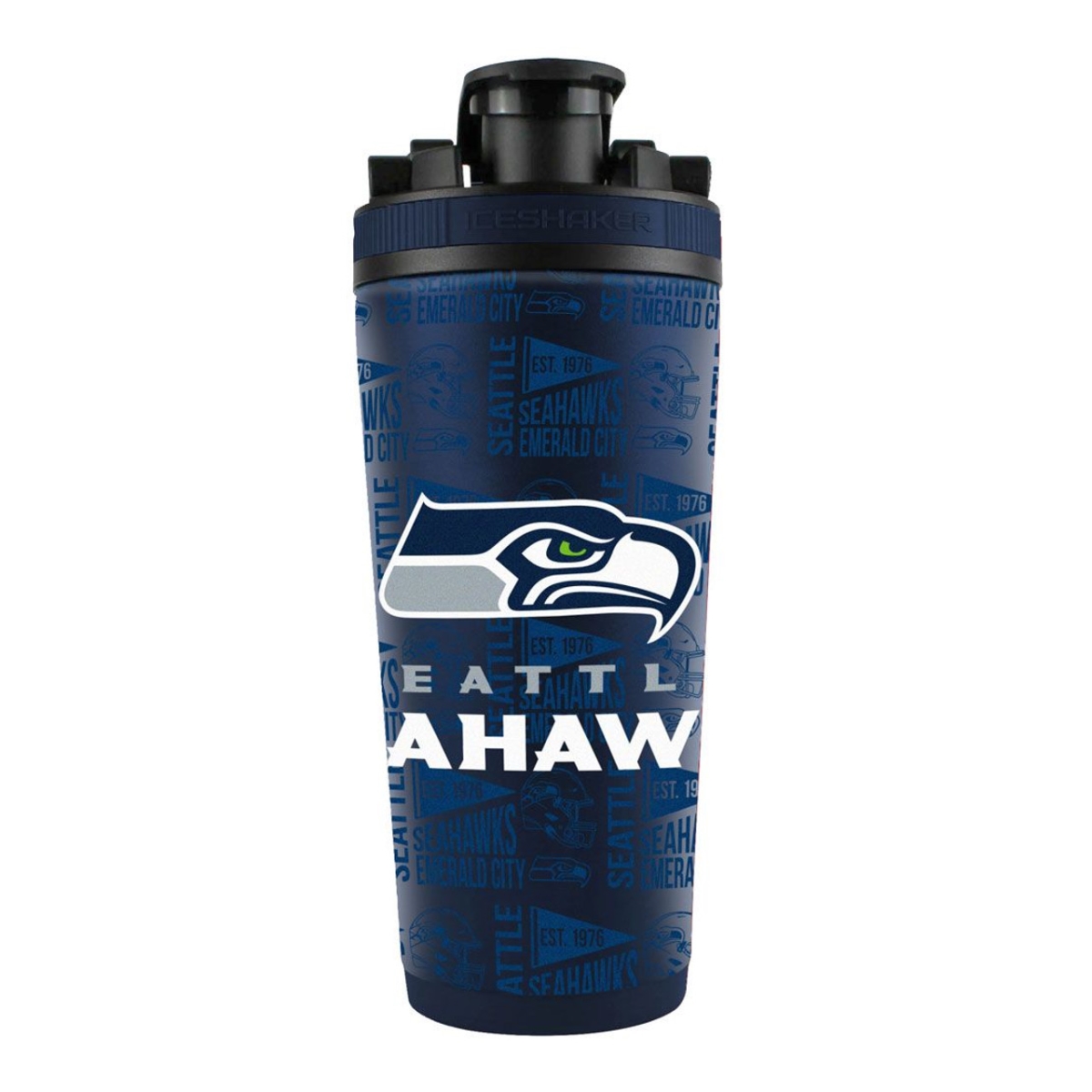1094312584 26 oz Seattle Seahawks Ice Shaker - Stainless Steel