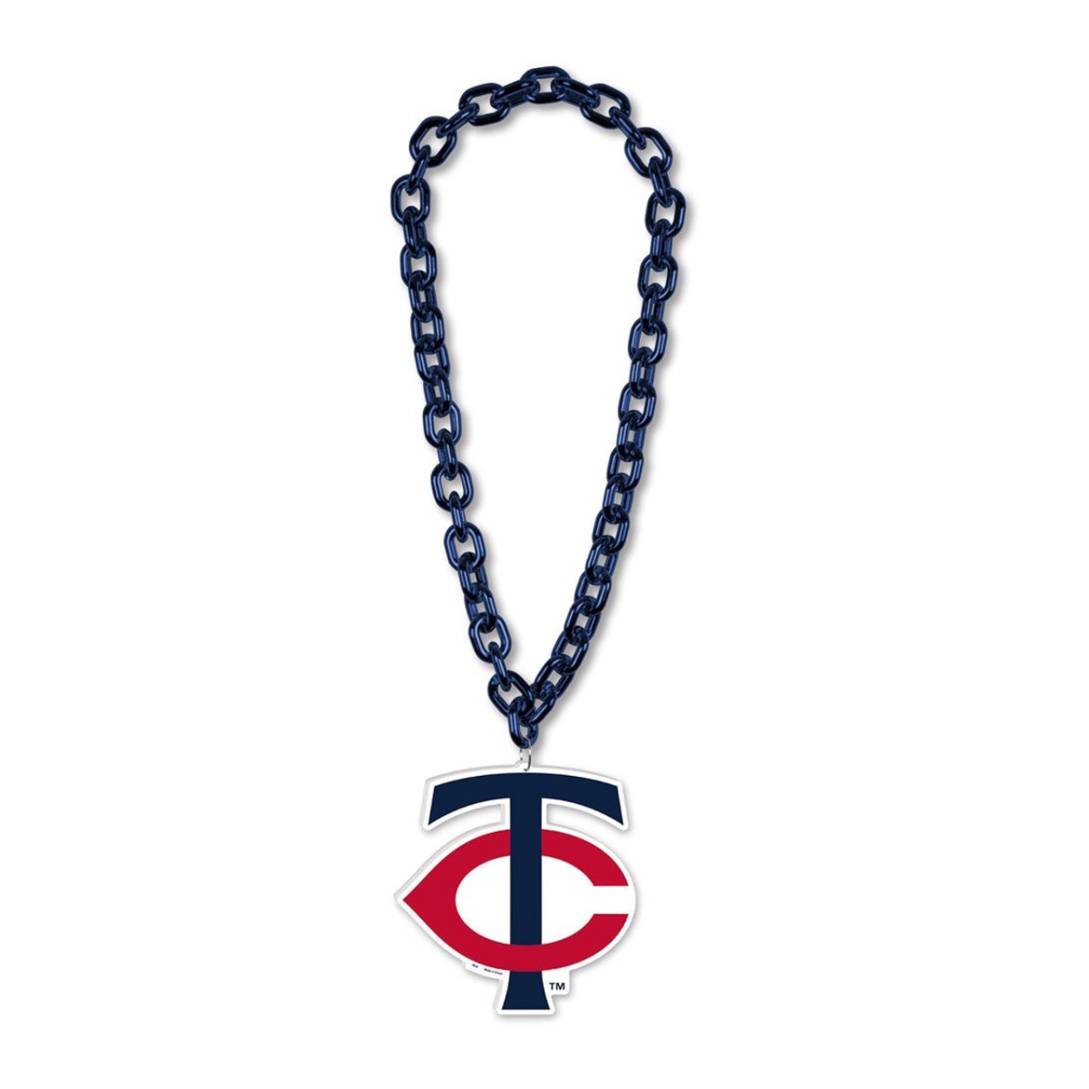 Picture of Wraft Fanatics 9416629567 Minnesota Twins Necklace Big Fan Chain