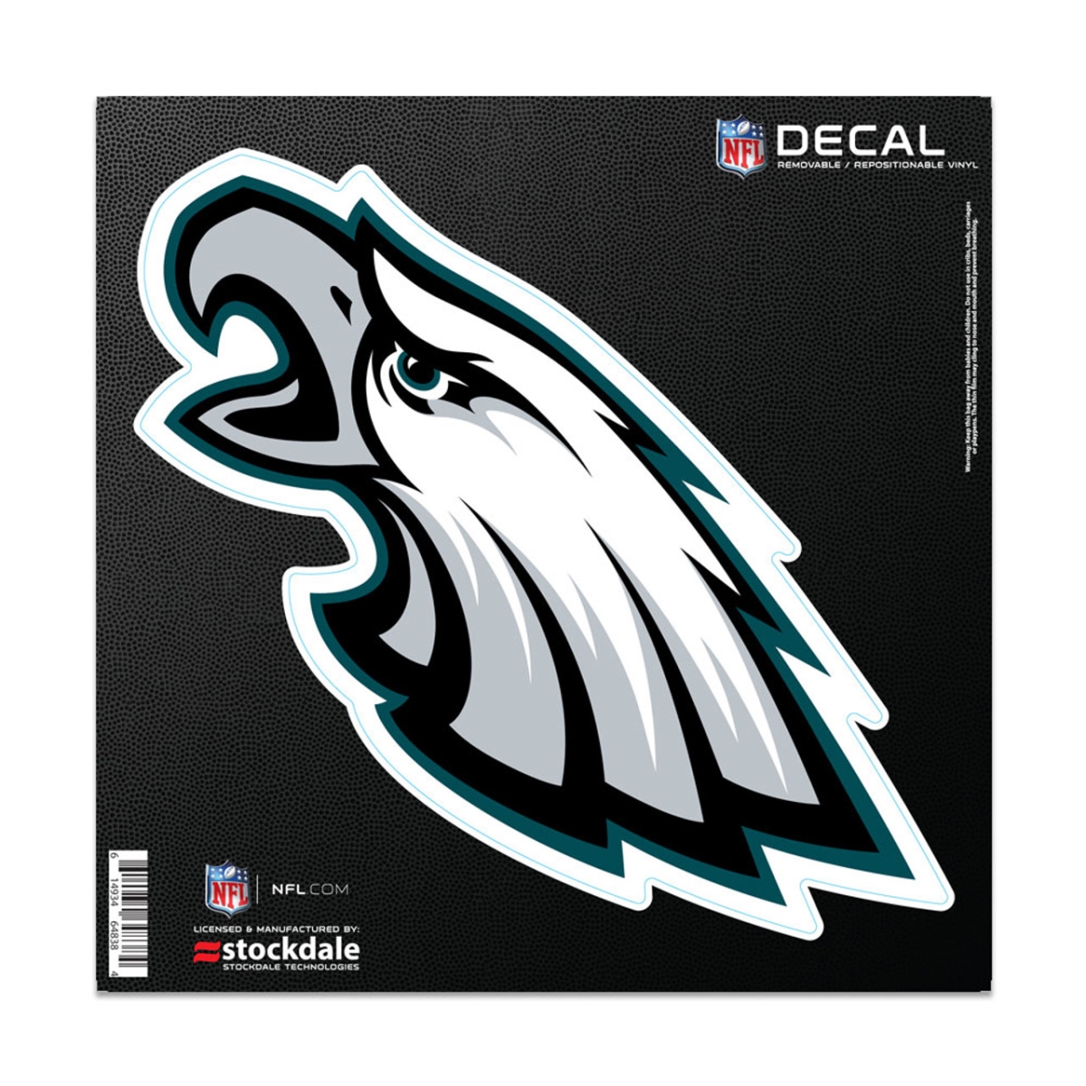 1493464838 6 x 6 in. Philadelphia Eagles All Surface Logo Decal