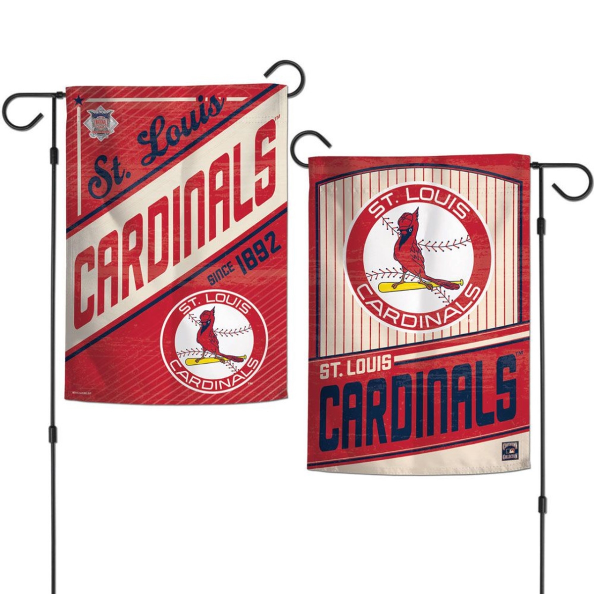 3208526739 12 x 18 in. St. Louis Cardinals 2 Sided Cooperstown Garden Flag