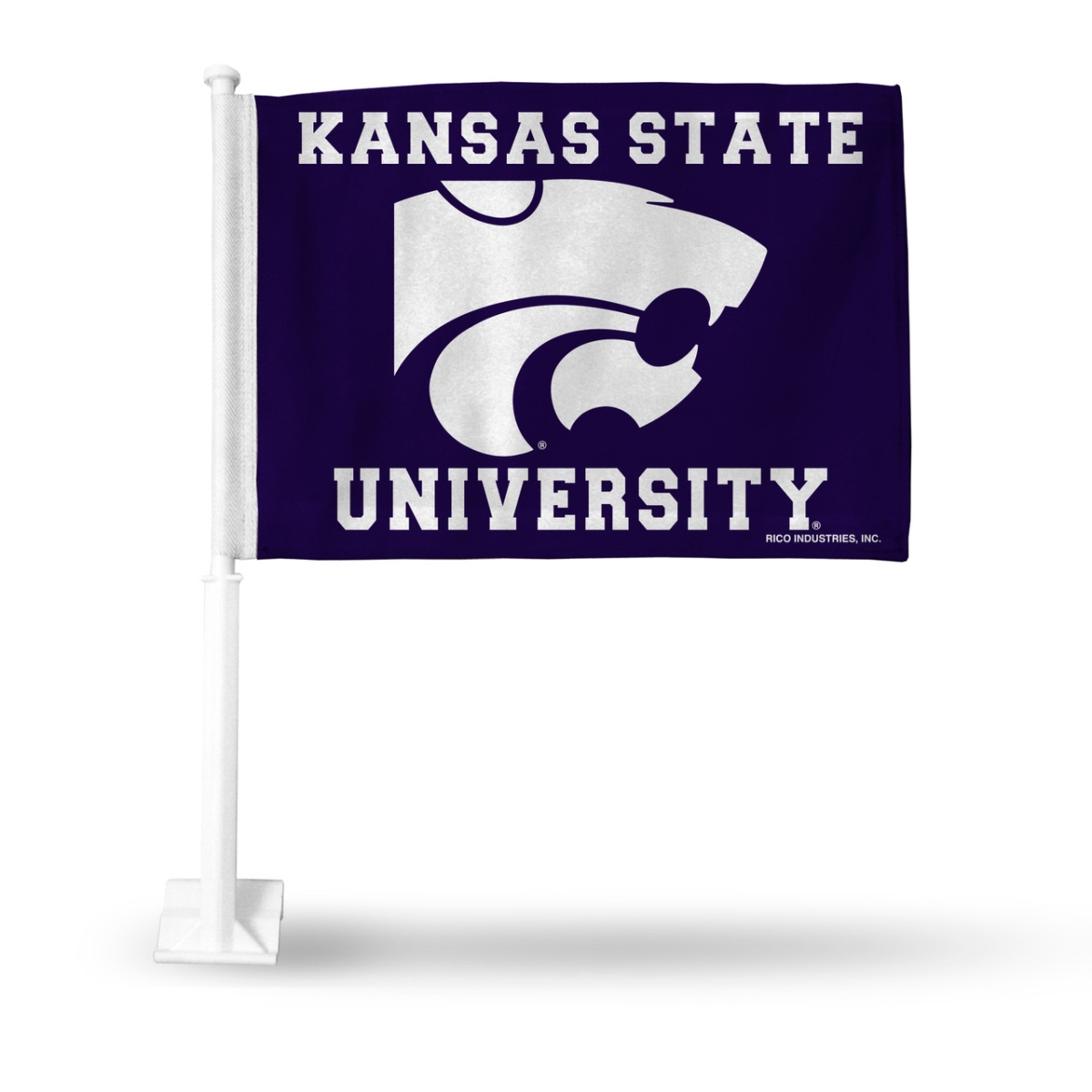 1140744677 Kansas State Wildcats Car Flag