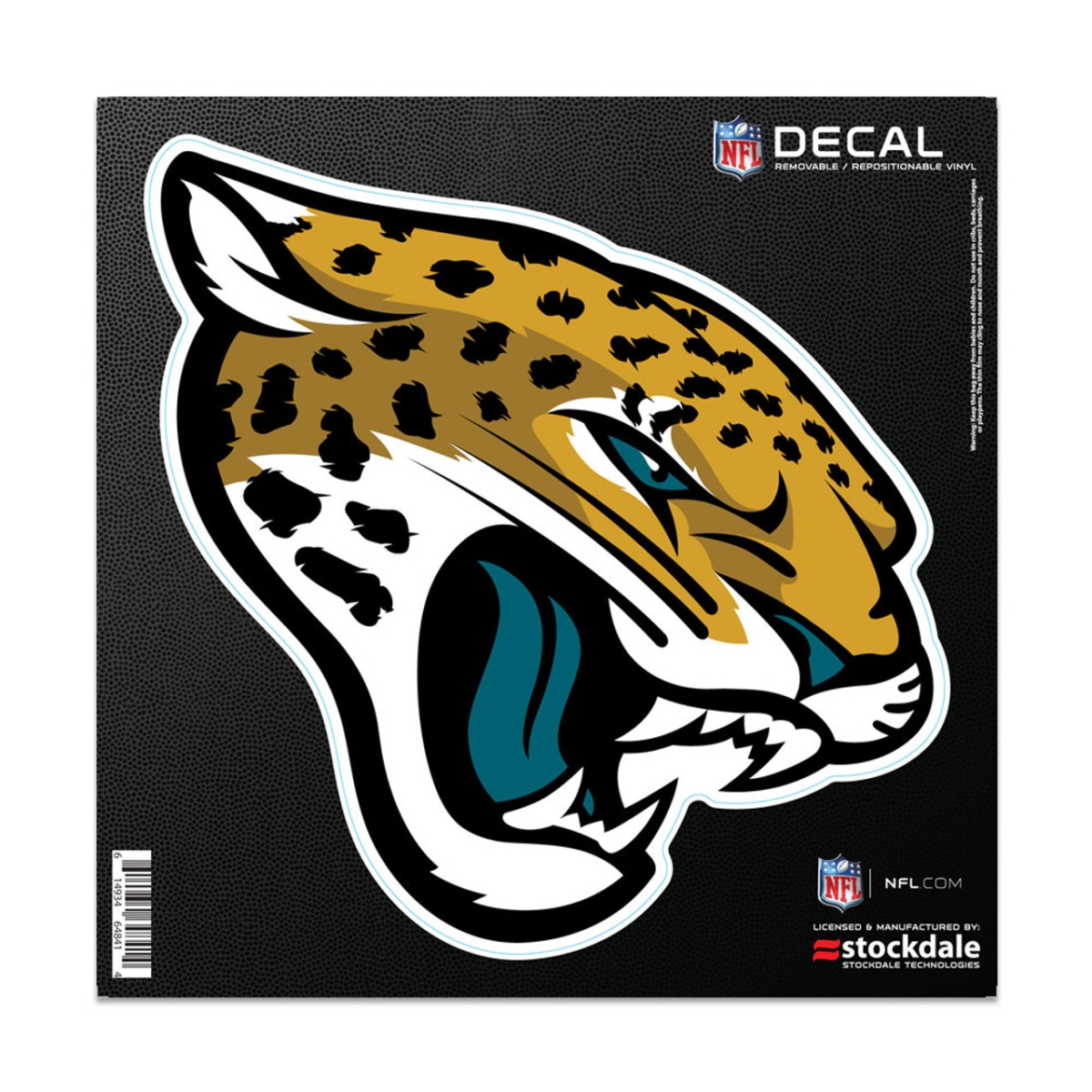 1493464841 6 x 6 in. Jacksonville Jaguars All Surface Logo Decal