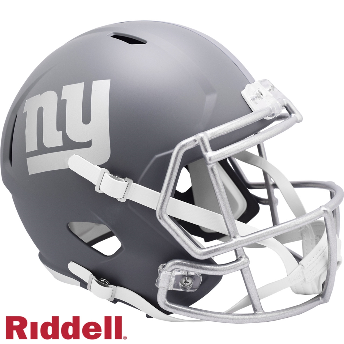 9585563077   York Giants Replica Full Size Speed Helmet - Slate
