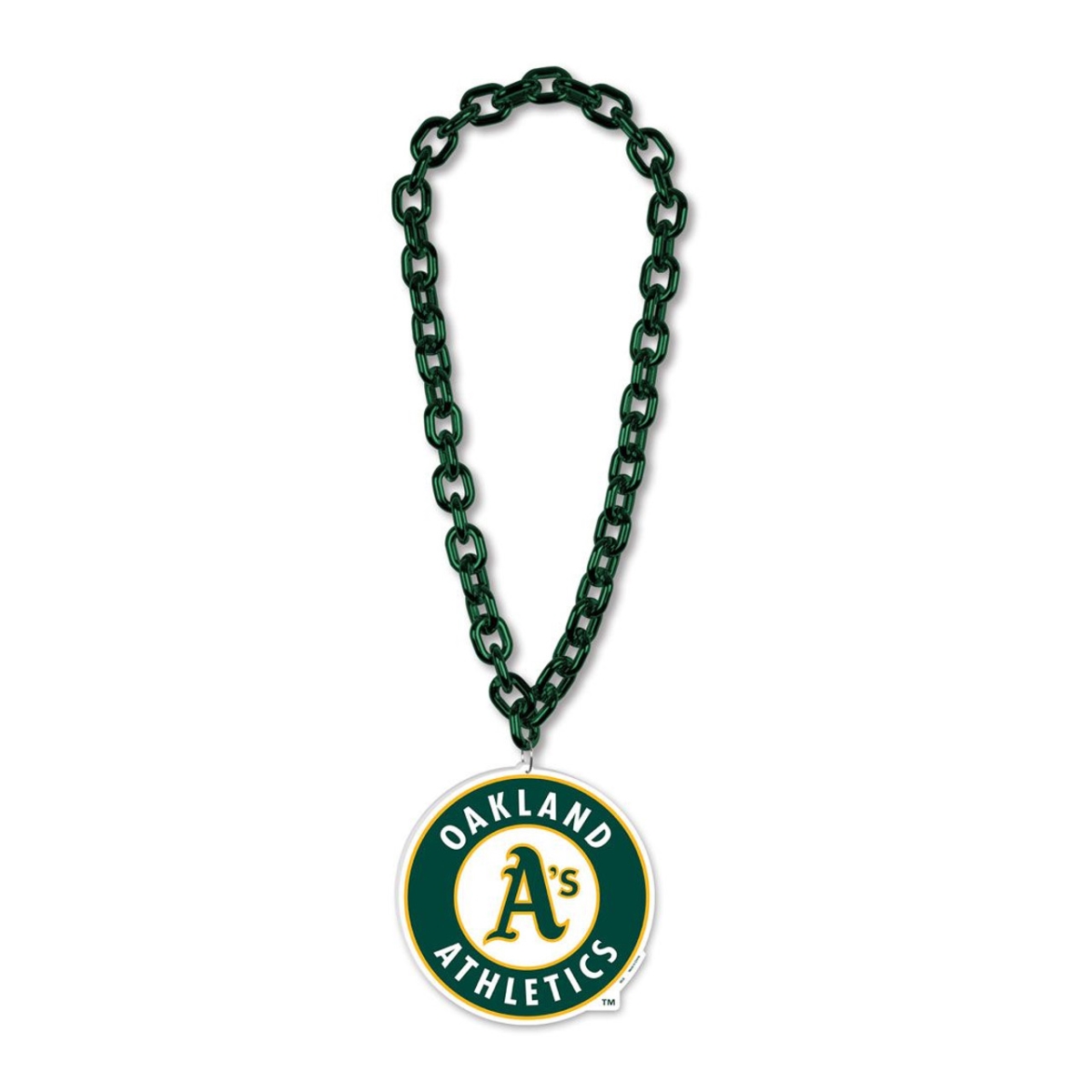 Picture of Wraft Fanatics 9416629570 Oakland Athletics Necklace Big Fan Chain