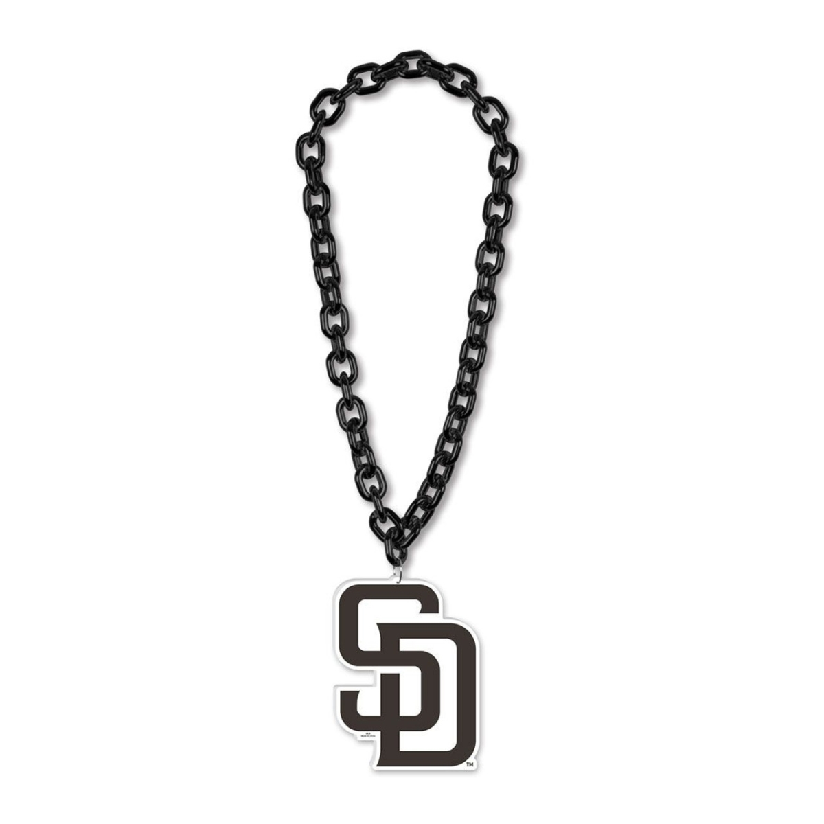 Picture of Wraft Fanatics 9416629573 San Diego Padres Necklace Big Fan Chain