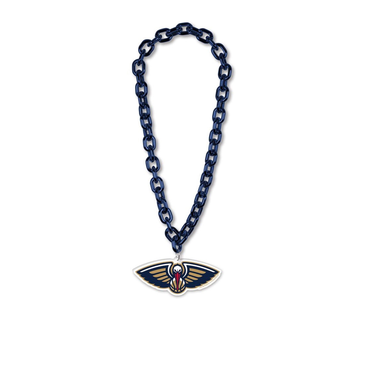 Picture of Wraft Fanatics 9416637386 Orleans Pelicans Necklace Big Fan Chain