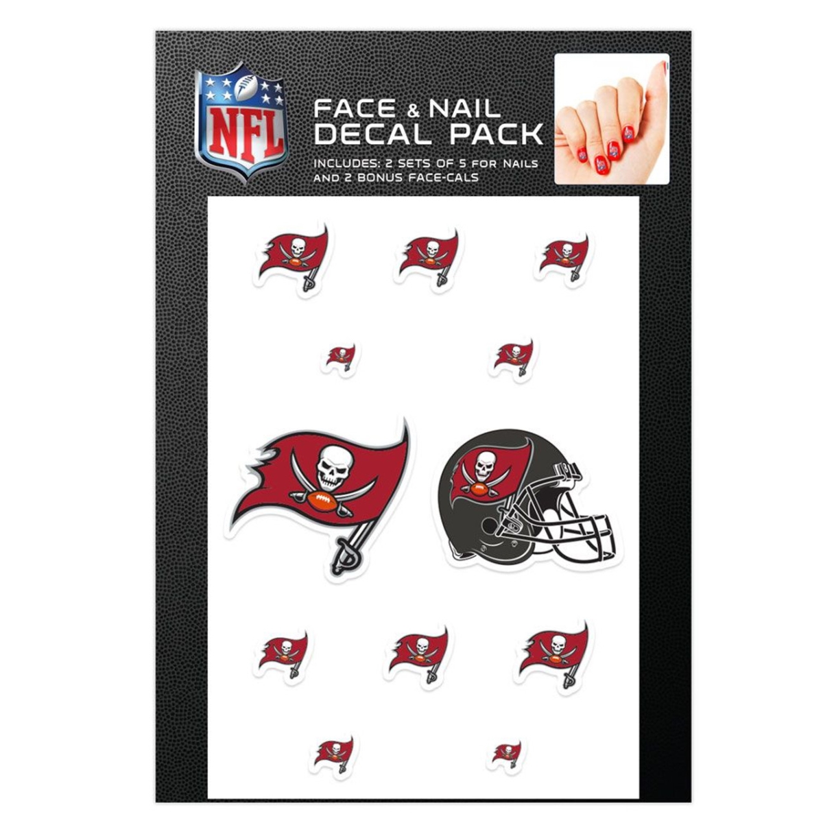652405590 Tampa Bay Buccaneers Nail Cals