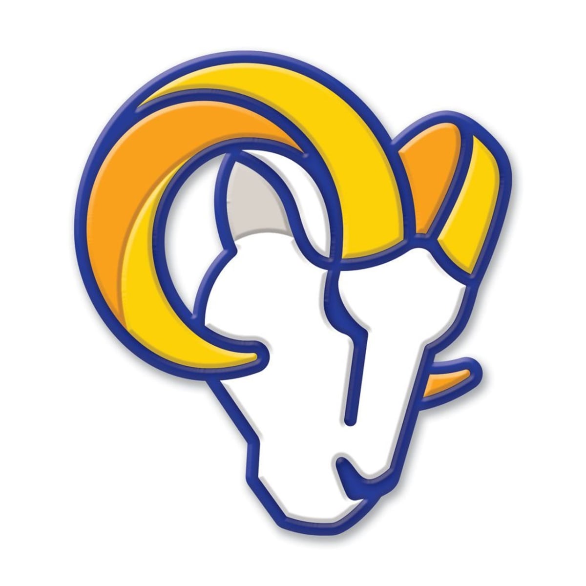 3208532864 Los Angeles Rams Flexible Decal
