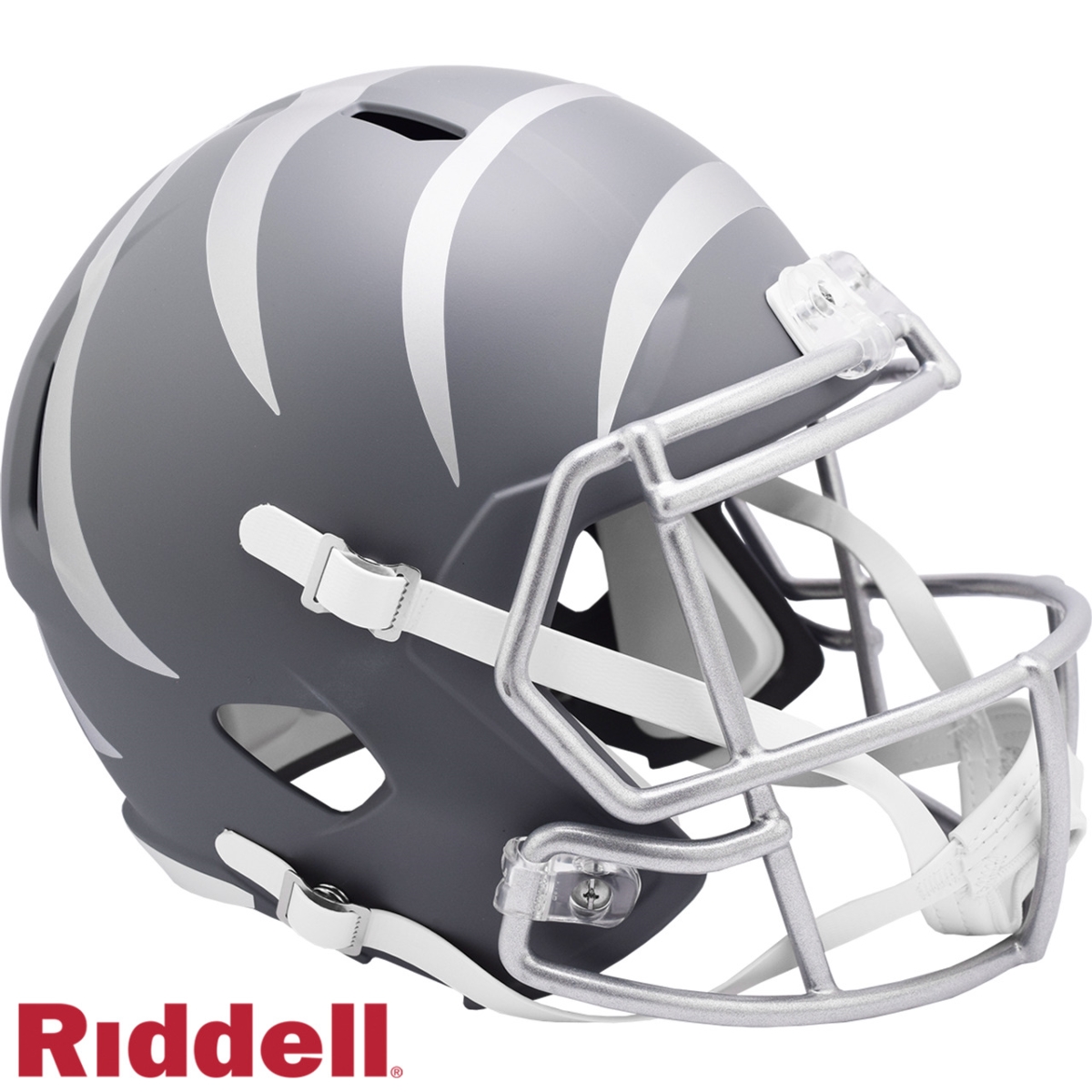 9585562900 Cincinnati Bengals Replica Full Size Speed Helmet - Slate