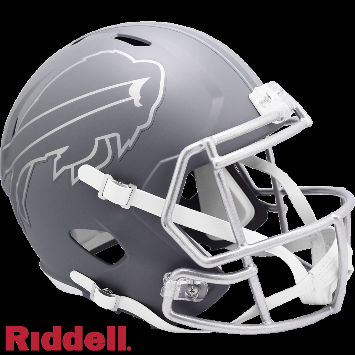 9585563040 Buffalo Bills  Replica Full Size Speed Style Slate Alternate Helmet