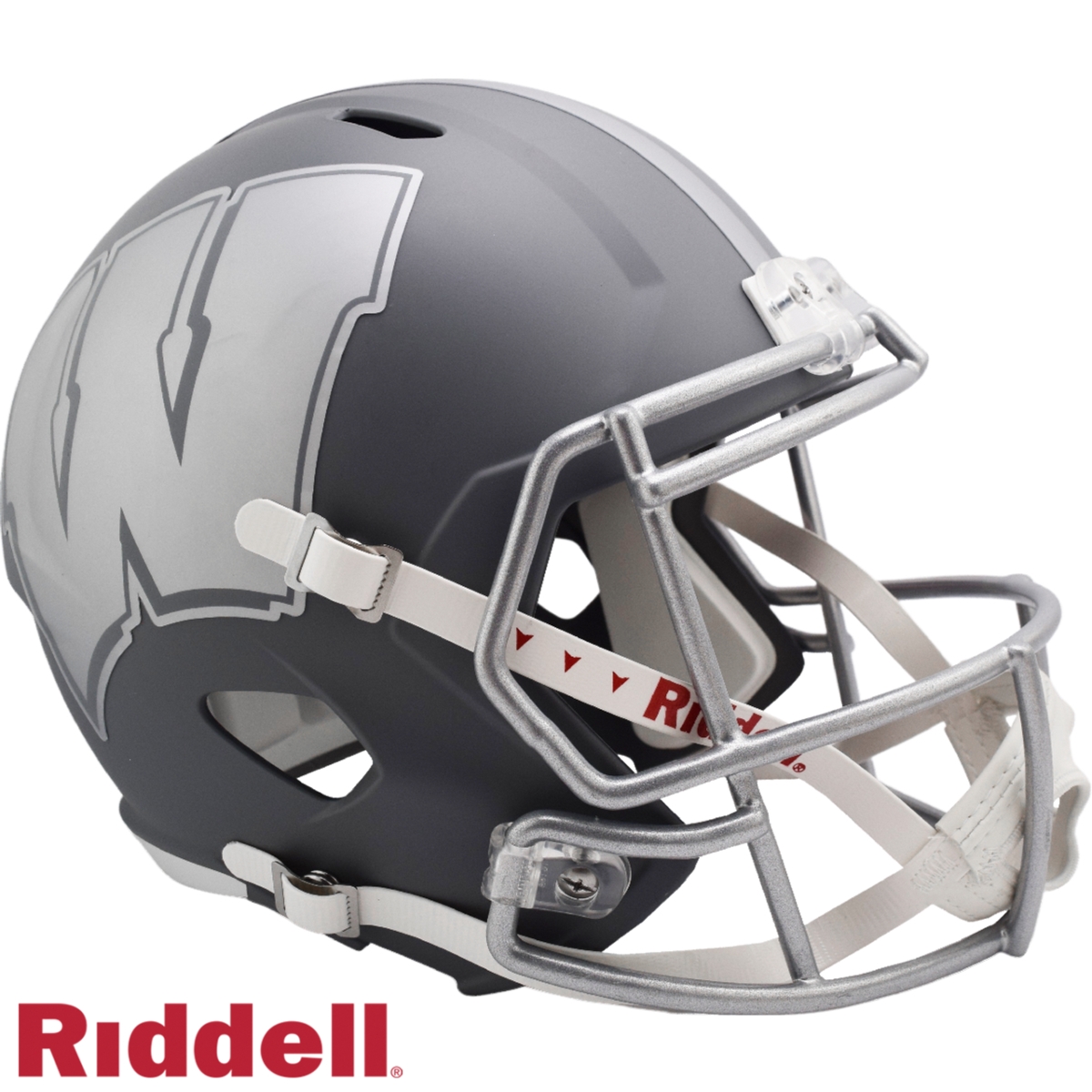9585587861 Wisconsin decalrs Slate Alternate Replica Speed Helmet - Full Size