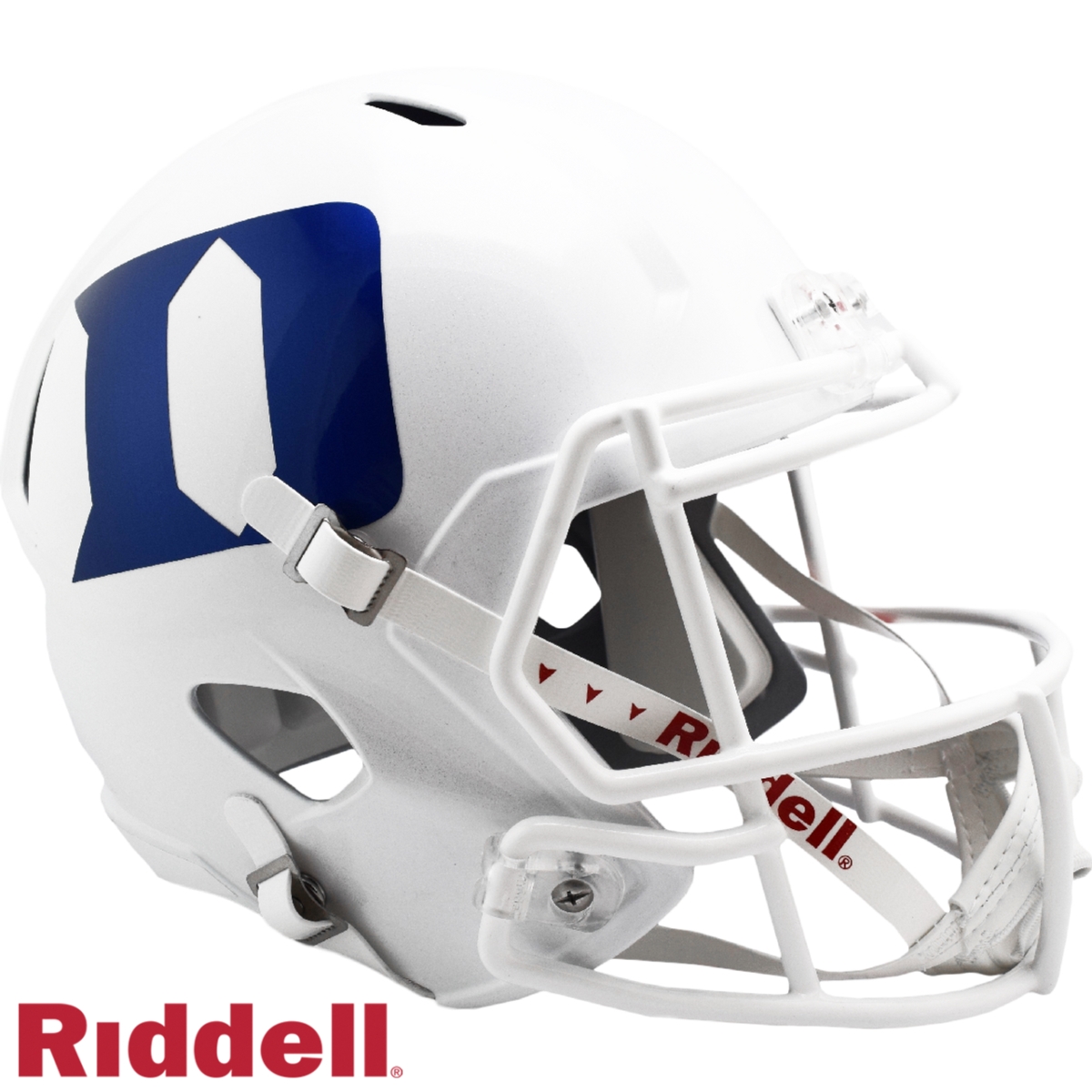 9585587866 Duke Blue Devils Replica Speed Helmet - White - Full Size