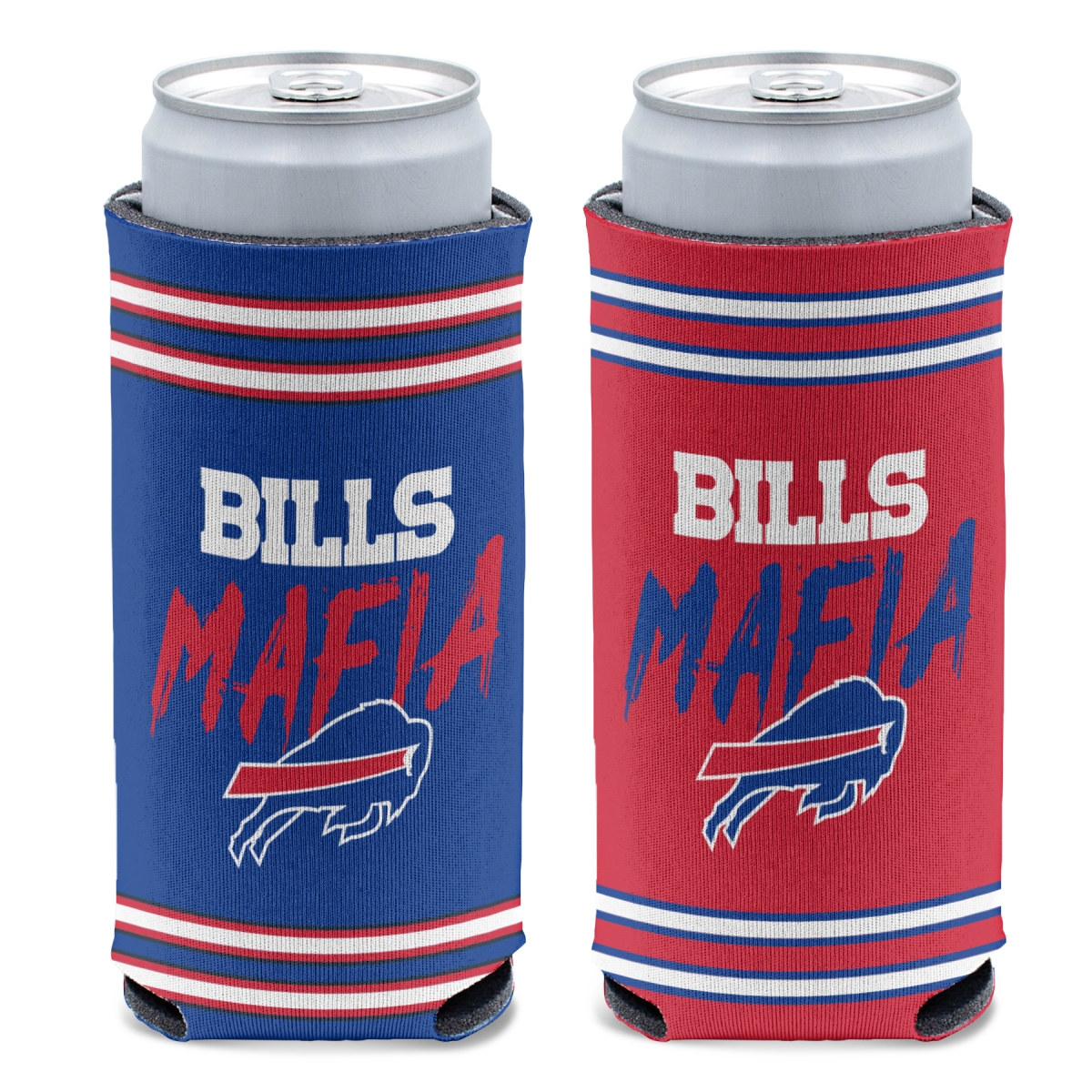 3208505054 Buffalo Bills Can Cooler - Slim Mafia Design