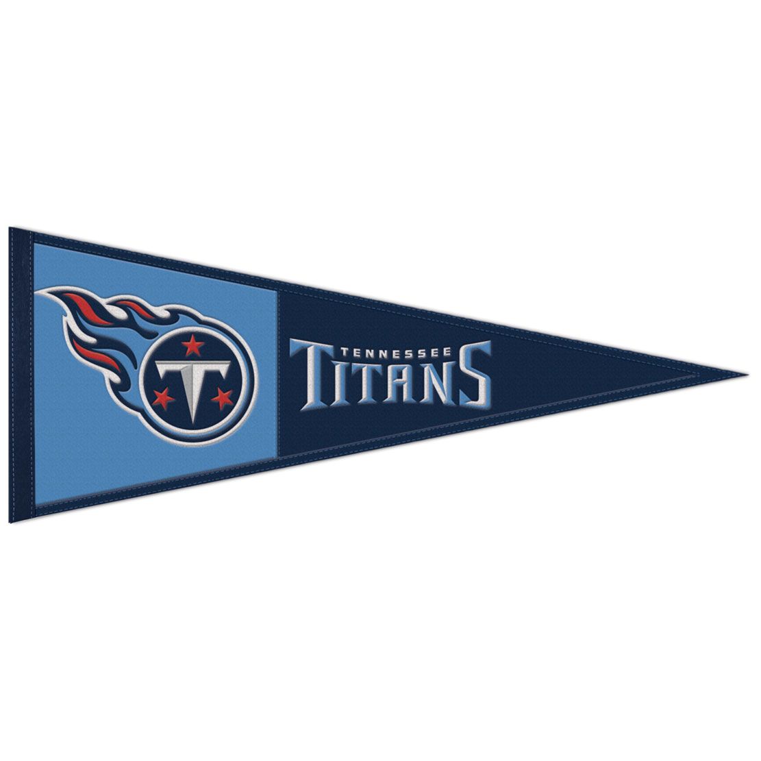 WinCraft Tennessee Titans 13" x 32" Wool Primary Logo Pennant