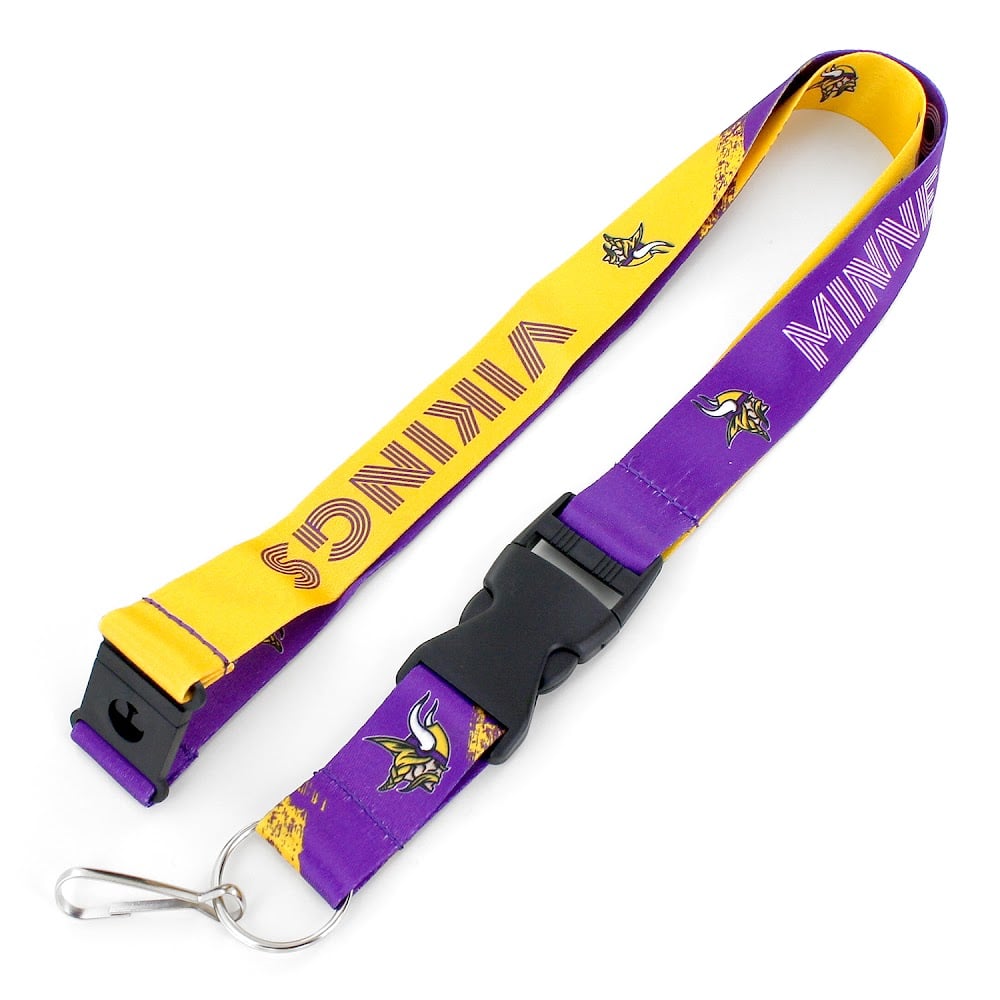 Aminco 6326408236 Minnesota Vikings Lanyard - Crossfade Design