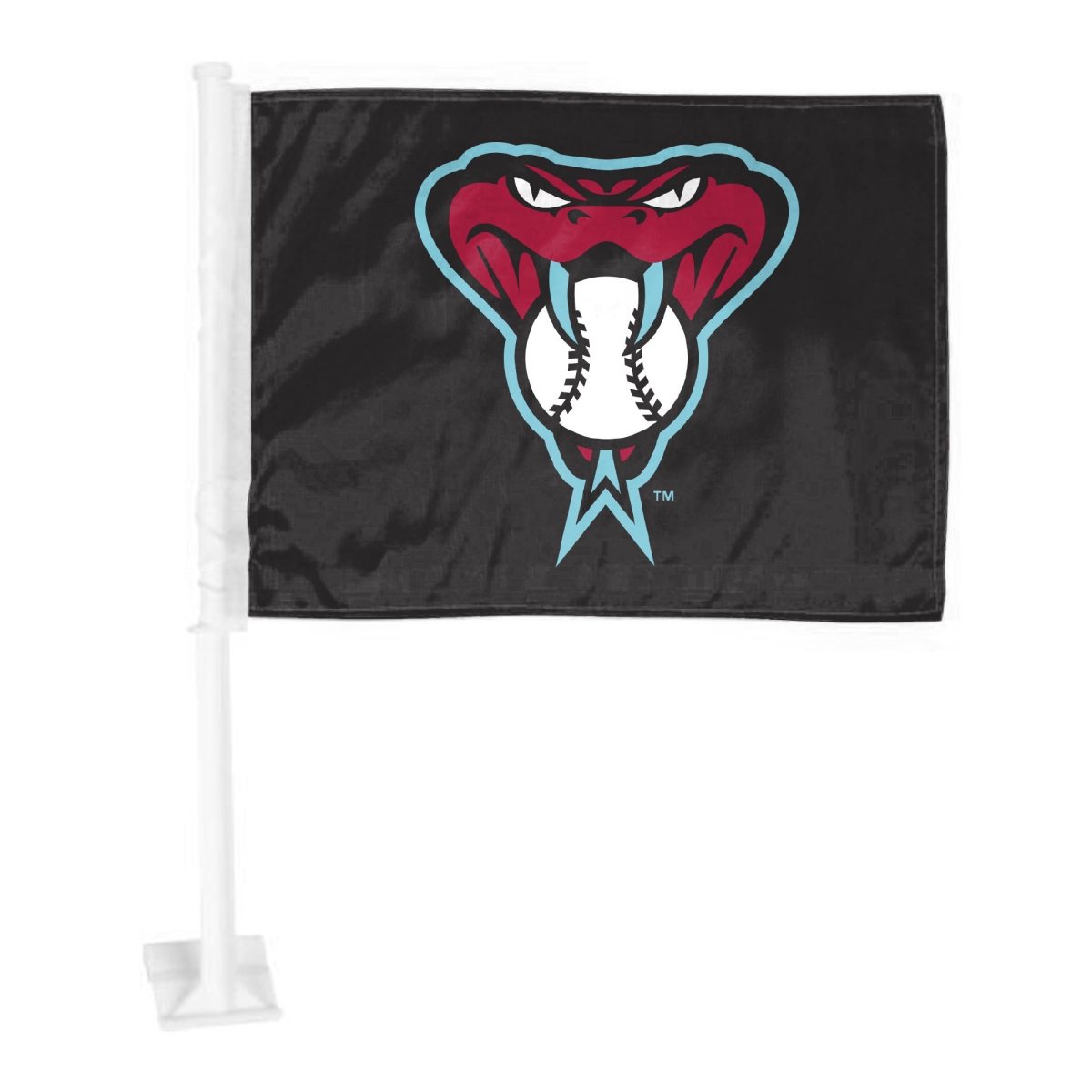 4039121369 Arizona Diamondbacks Flag Car Primary Logo