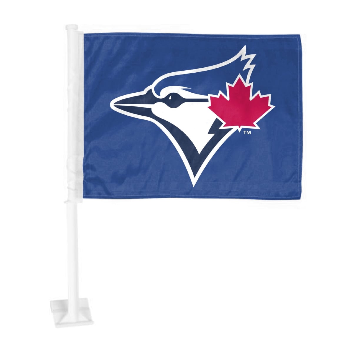 4039121397 Toronto Blue Jays Flag Car Primary Logo