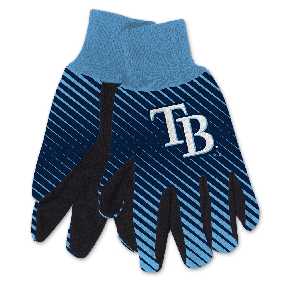 9960608554 Tampa Bay Rays Gloves - Two Tone Style Adult Size