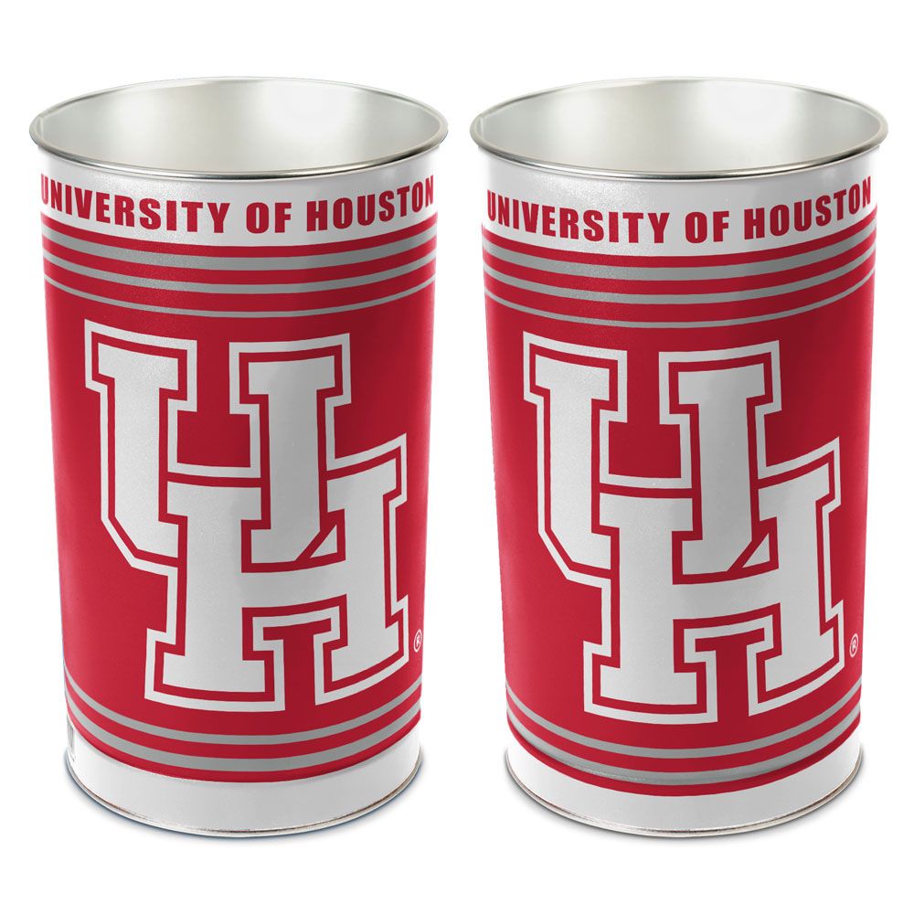 1094380166 15 in. Houston Cougars Wastebasket