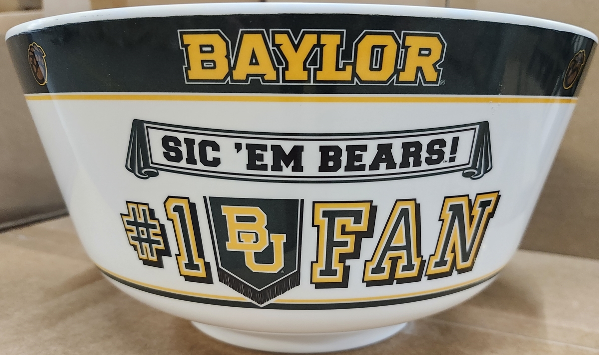Fremont Die 2324545483 Baylor Bears Party Bowl - All JV CO