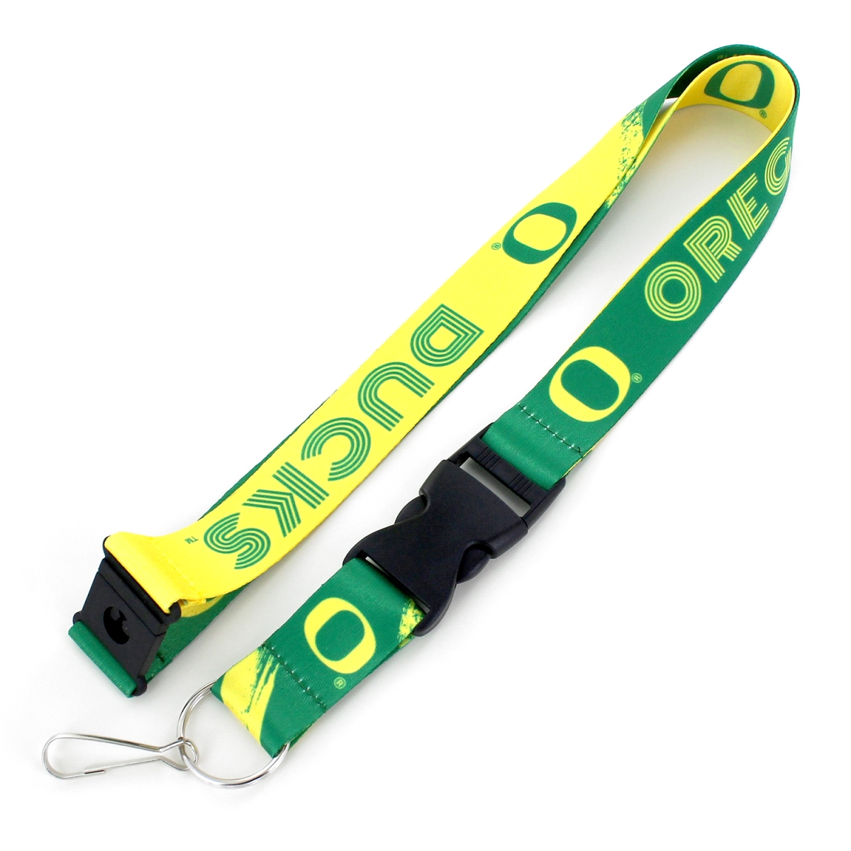 Aminco 6326408293 Oregon Ducks Lanyard - Crossfade Design