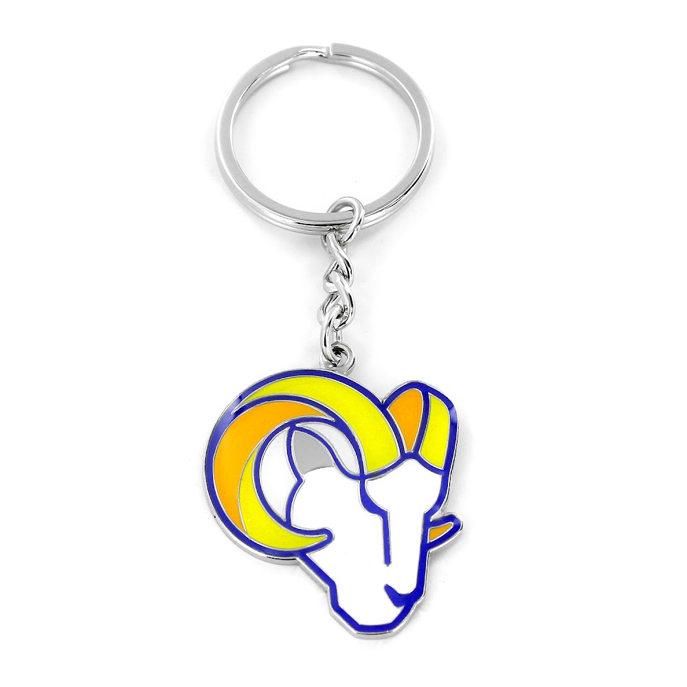 Aminco 6326410077 Los Angeles Rams Keychain - Logo