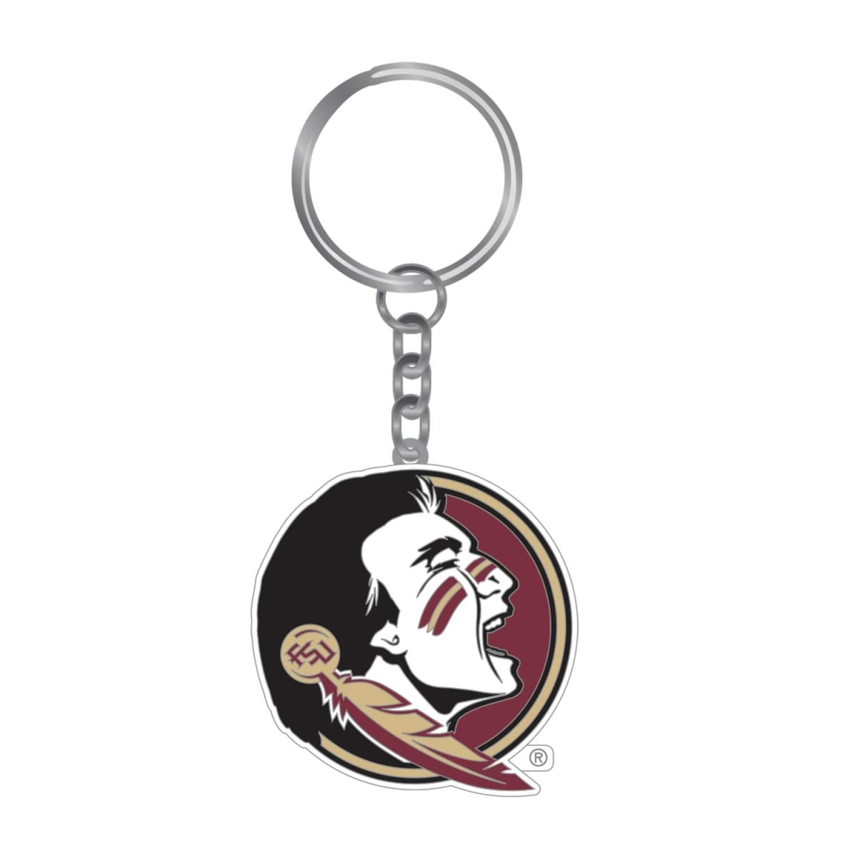 Aminco 6326410198 Florida State Seminoles Keychain - Logo