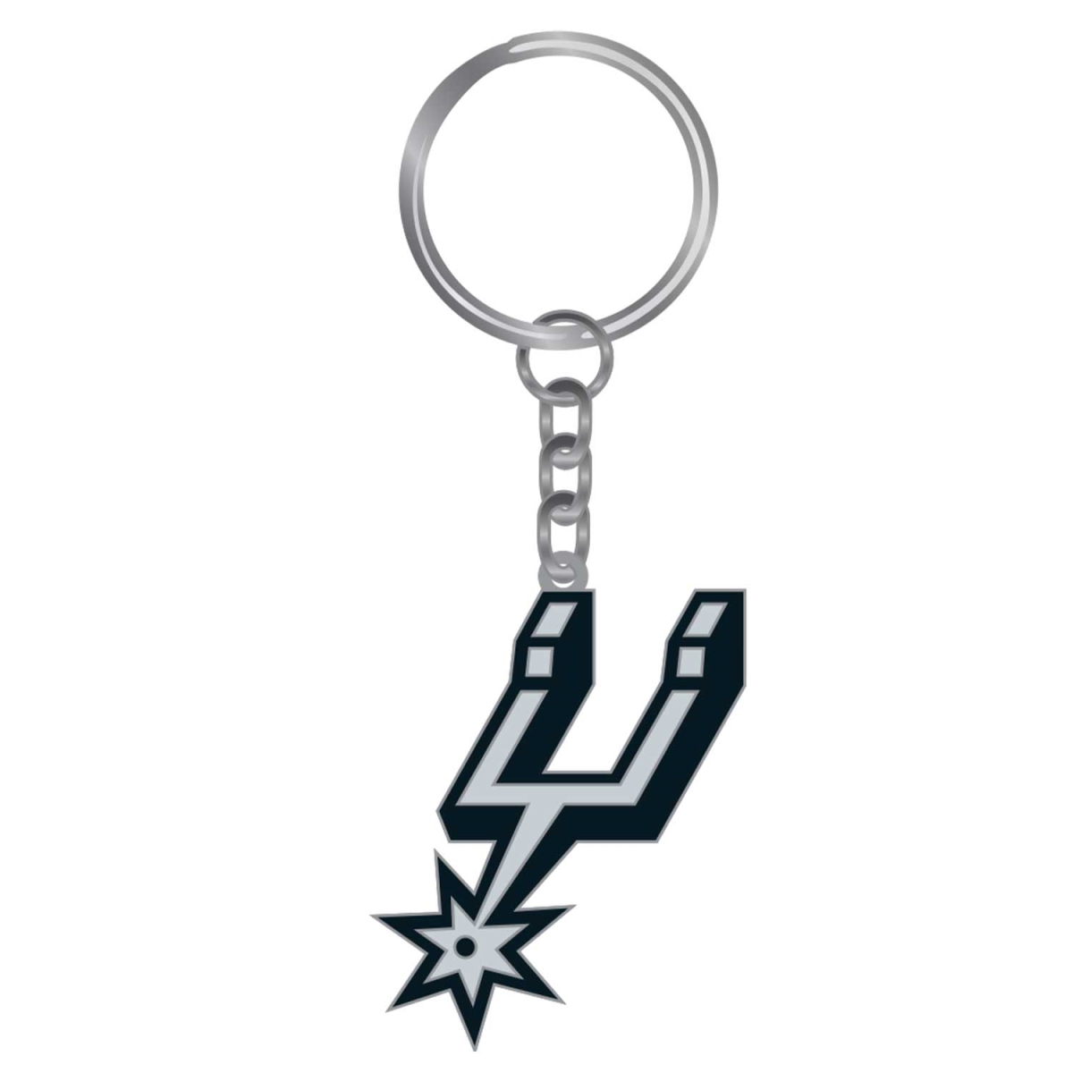 6326410185 San Antonio Spurs Keychain Logo