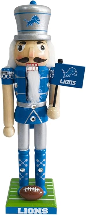 Masterpieces Puzzle 598802162 Detroit Lions Nutcracker