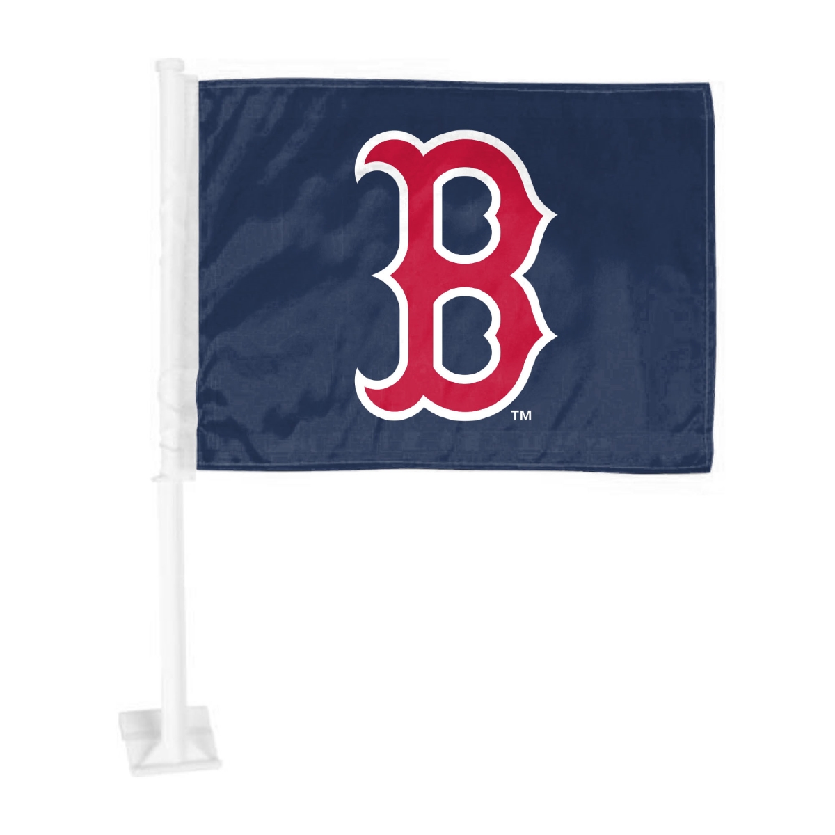 4039121372 Boston Red Sox Flag - Car Primary Logo