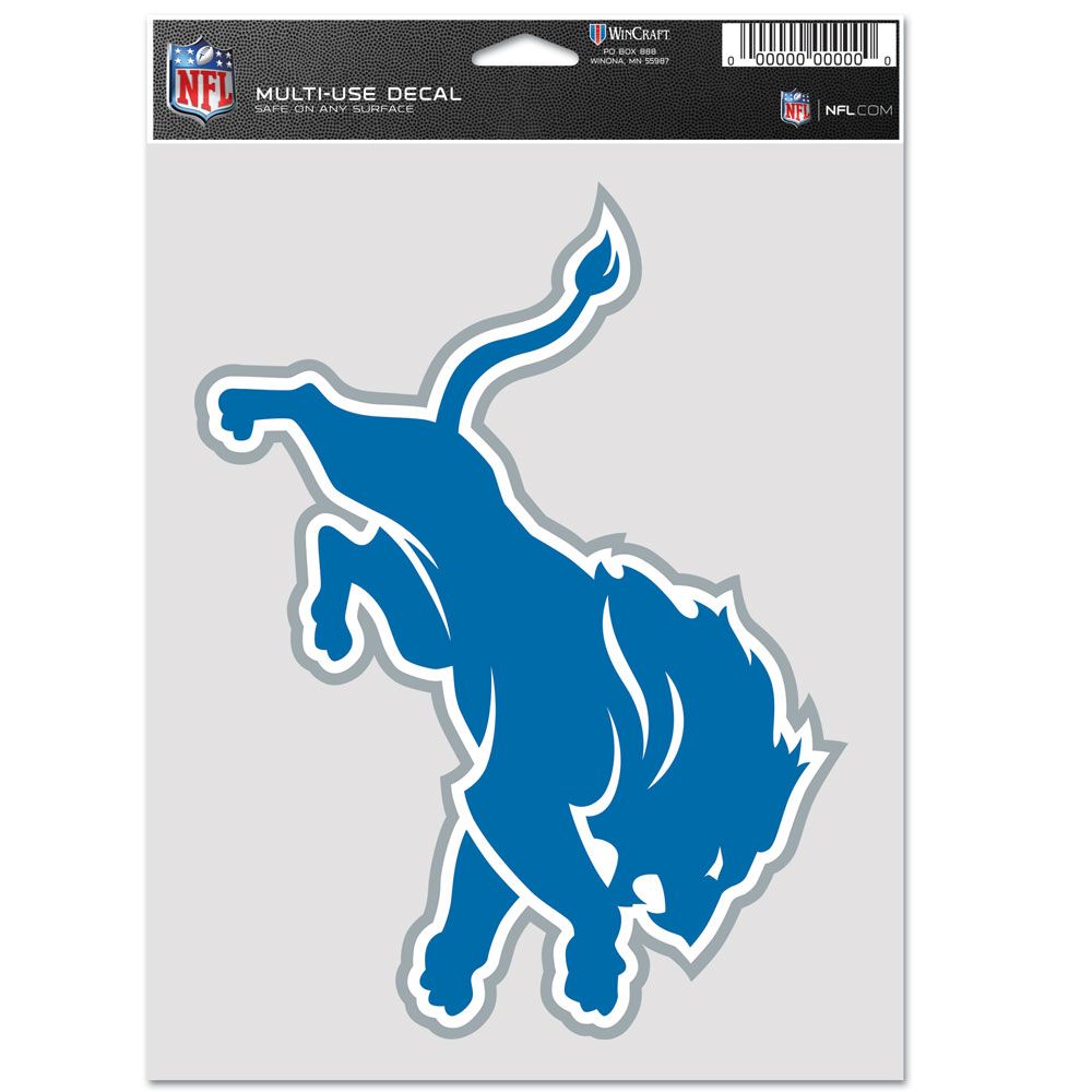 9416638059 Detroit Lions Multi Use Fan Decal - Single