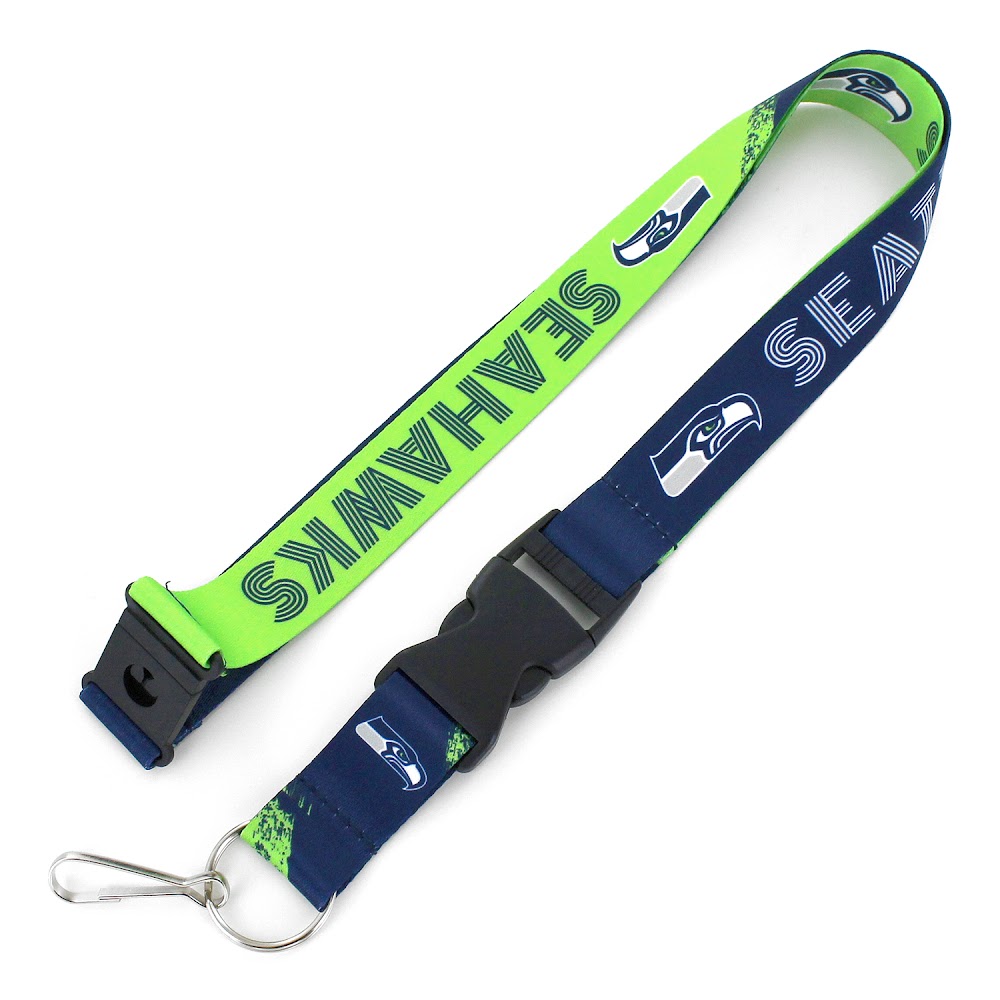 Aminco 6326408225 Seattle Seahawks Lanyard - Crossfade Design