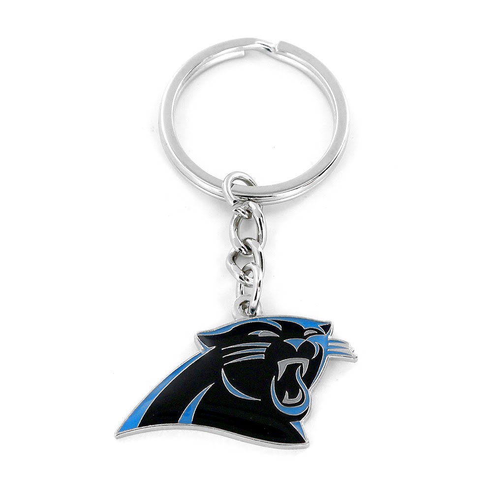 Aminco 6326410074 Carolina Panthers Keychain - Logo