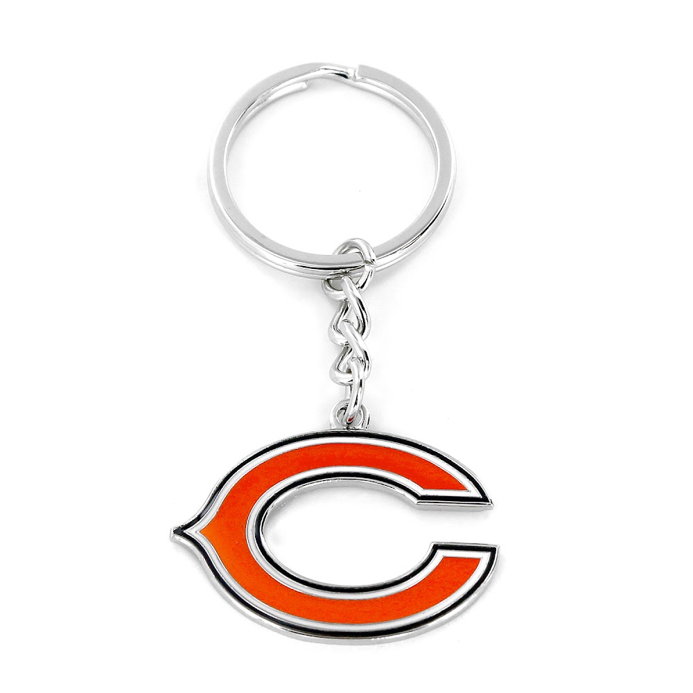 Aminco 6326410087 Chicago Bears Keychain - Logo