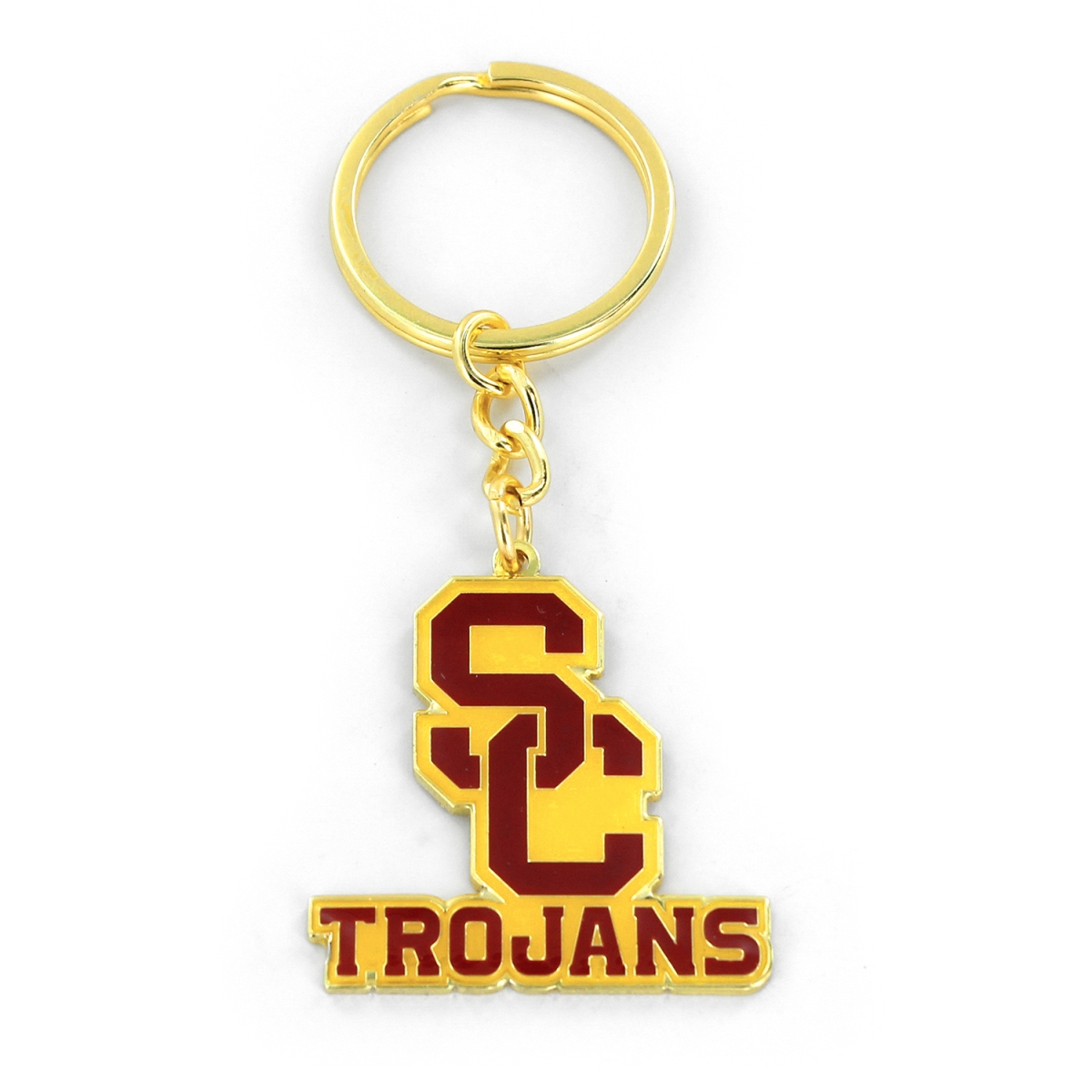 Aminco 6326410268 USC Trojans Keychain - Logo