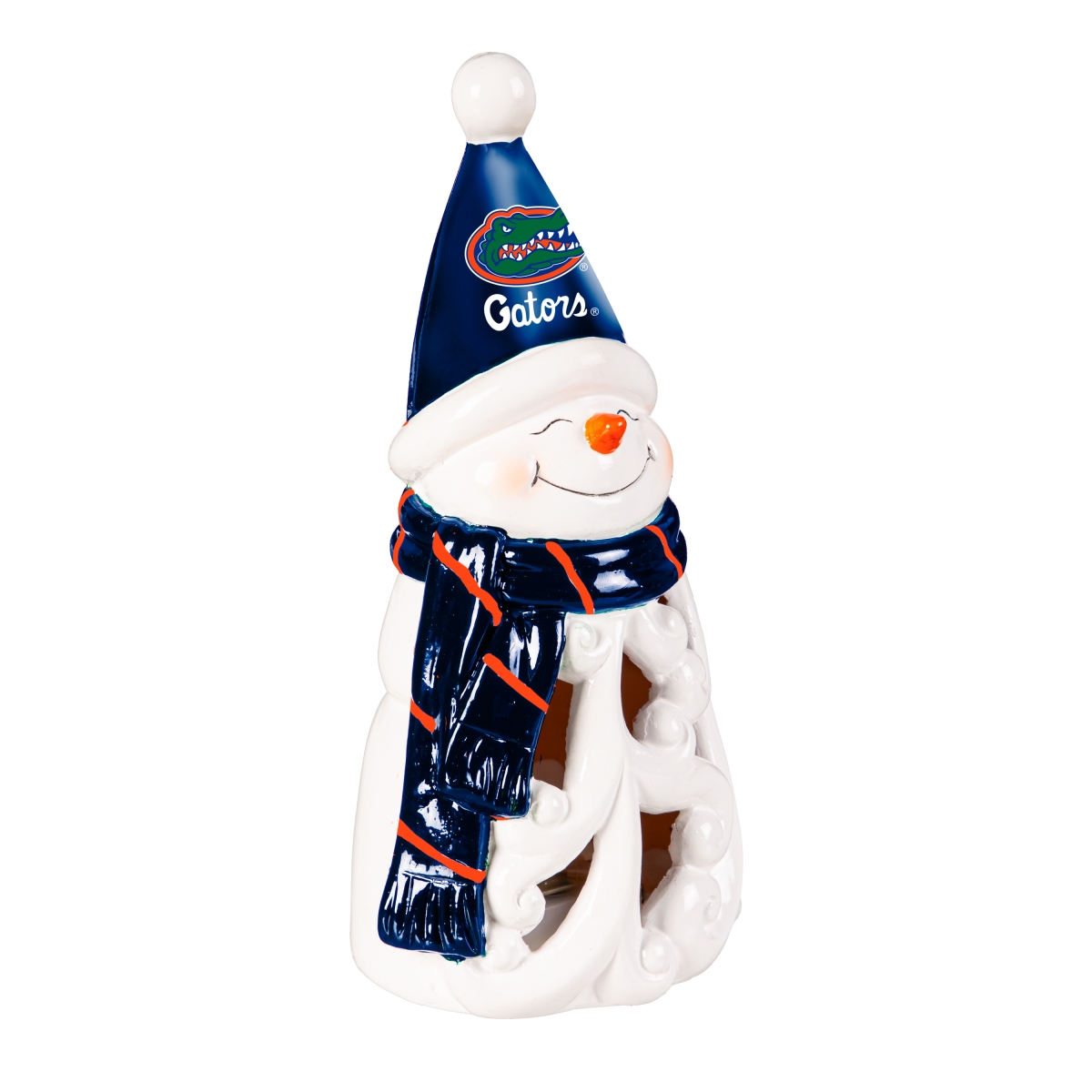 194646049 8 in. Florida Gators Statue - LED Snowman