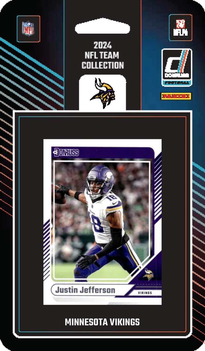C&I Collectables 2345072982 Minnesota Vikings 2024 Donruss Team Set