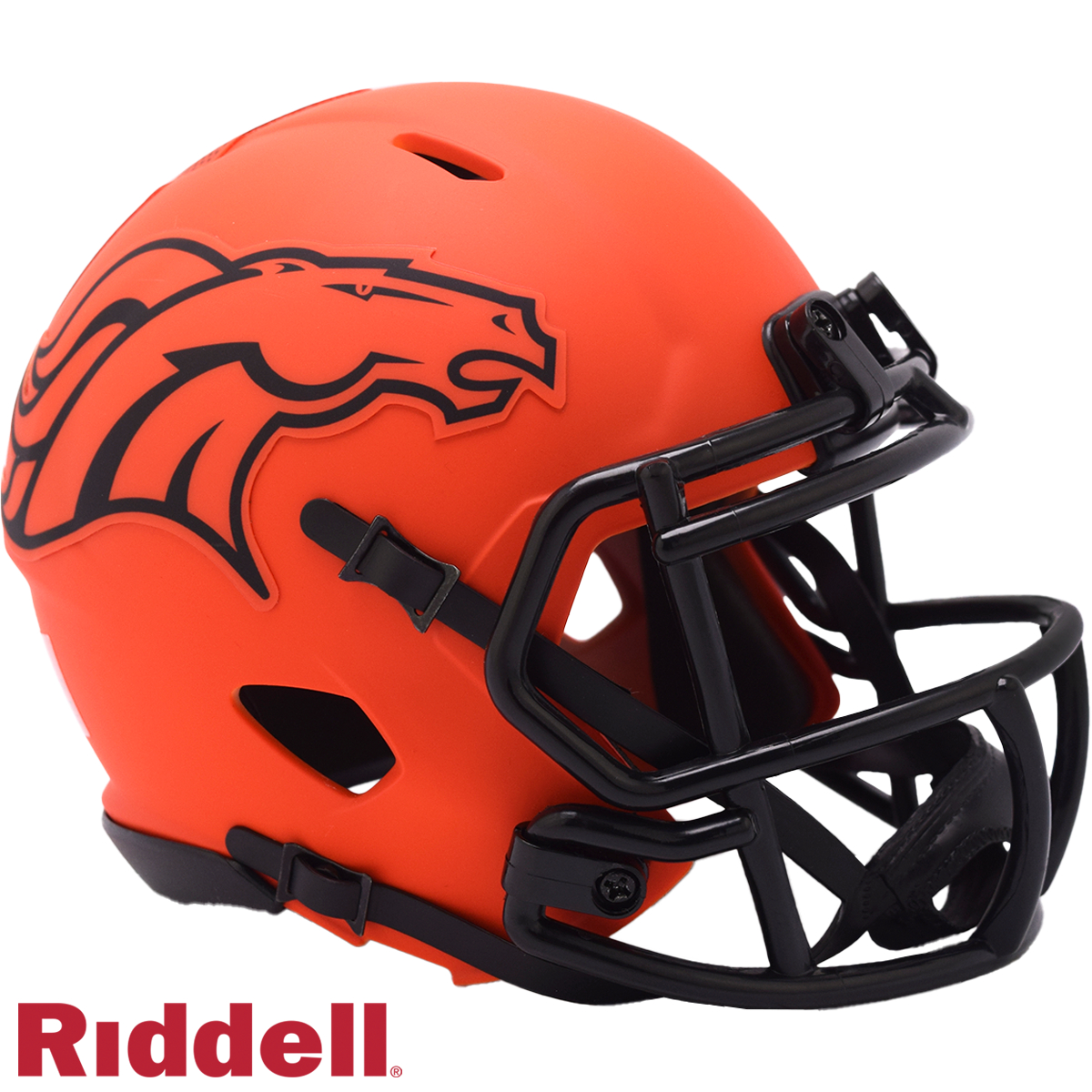 9585500655 Denver Broncos Helmet -  Replica Mini Speed Style Rave Alternate