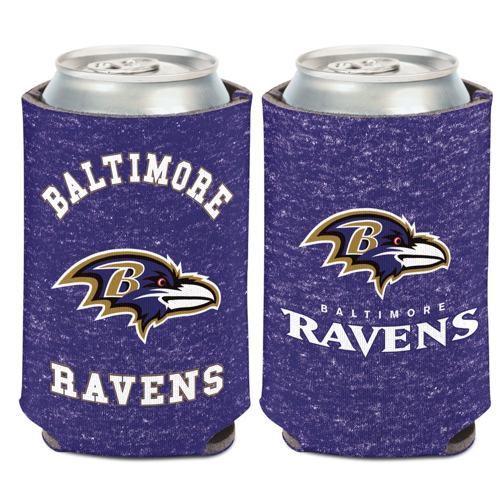 9416628732 Baltimore Ravens Can Cooler - Heathered