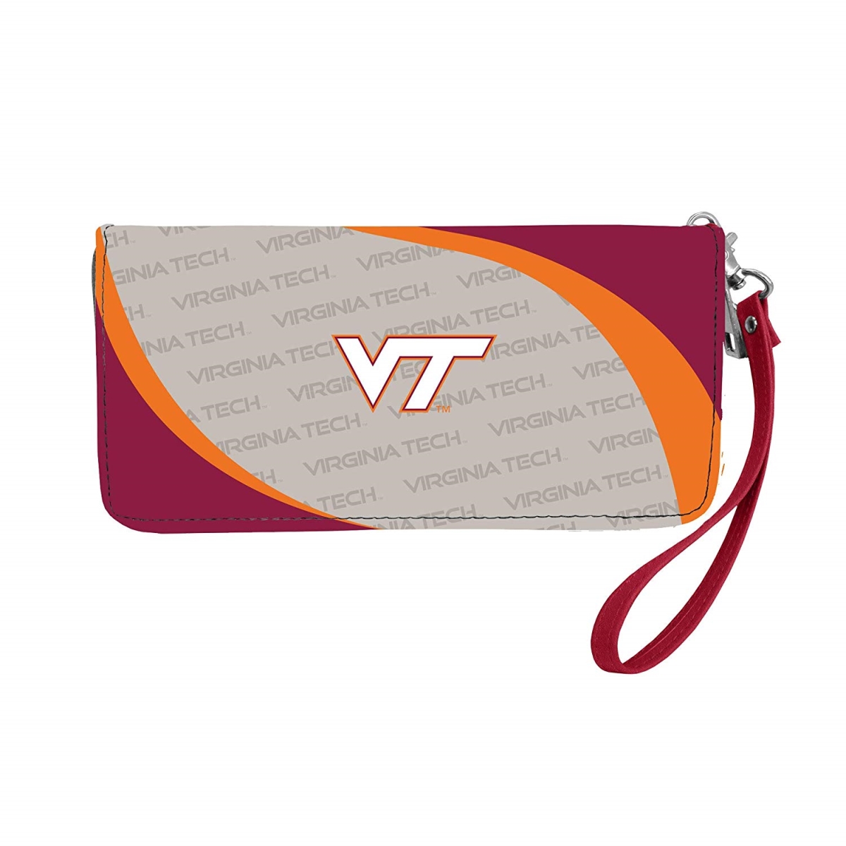 8669997977 Virginia Tech Hokies Wallet - Curve Organizer Style