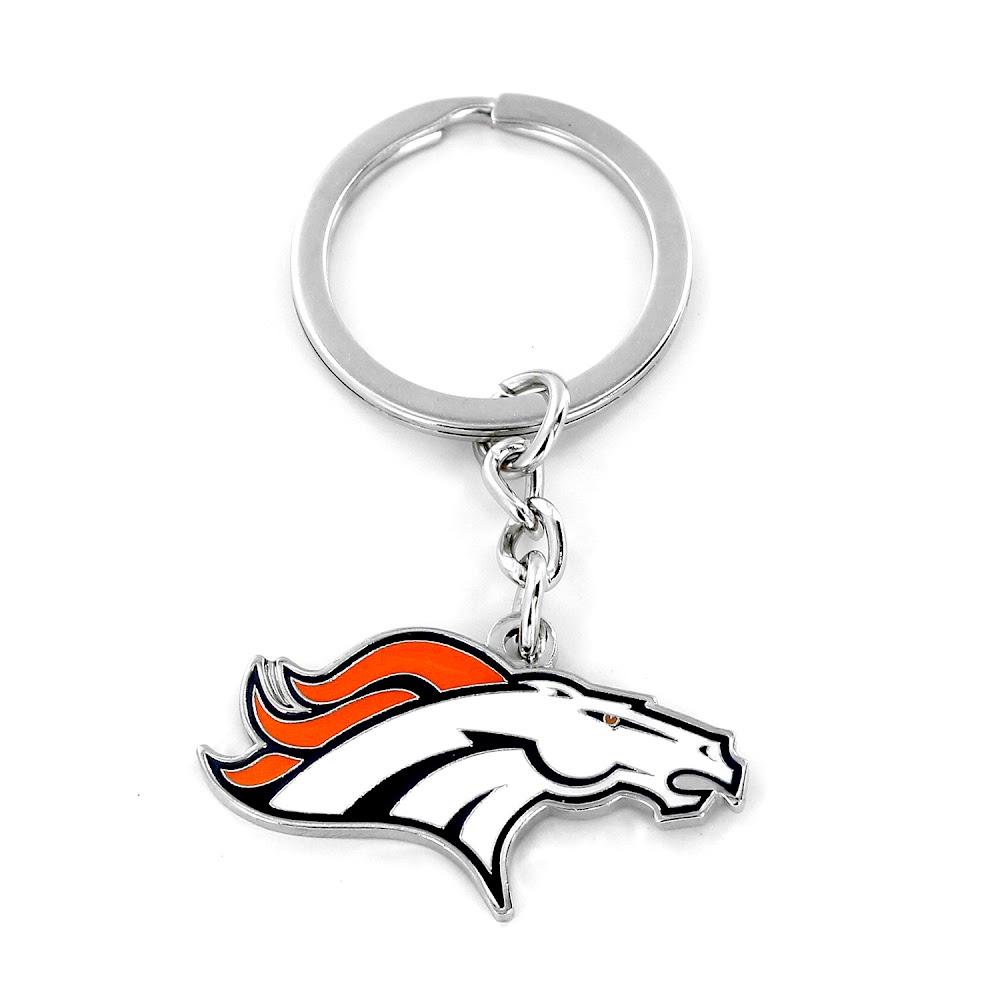 Aminco 6326410068 Denver Broncos Keychain - Logo