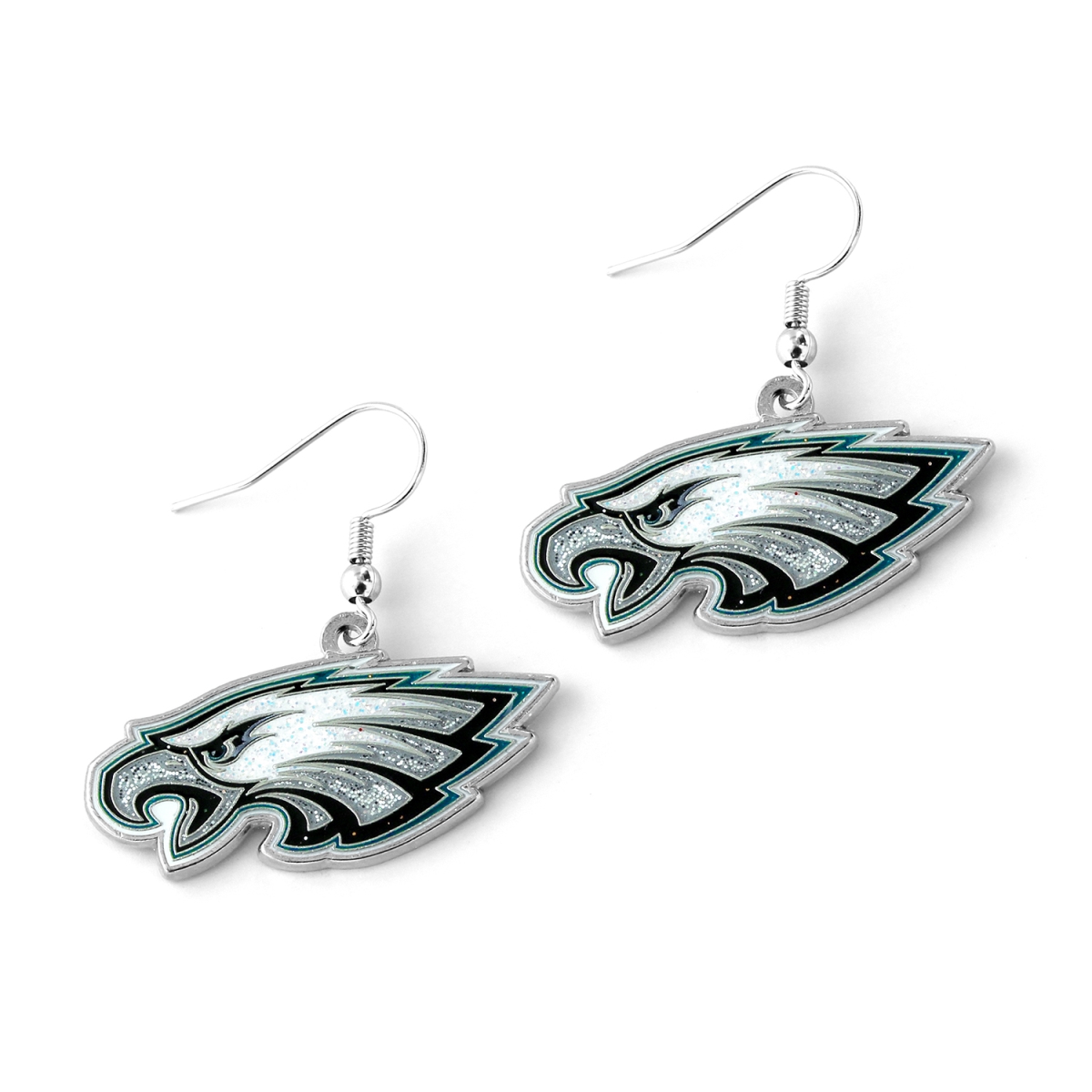 Aminco 6326478986 Philadelphia Eagles Earrings - Glitter Dazzle