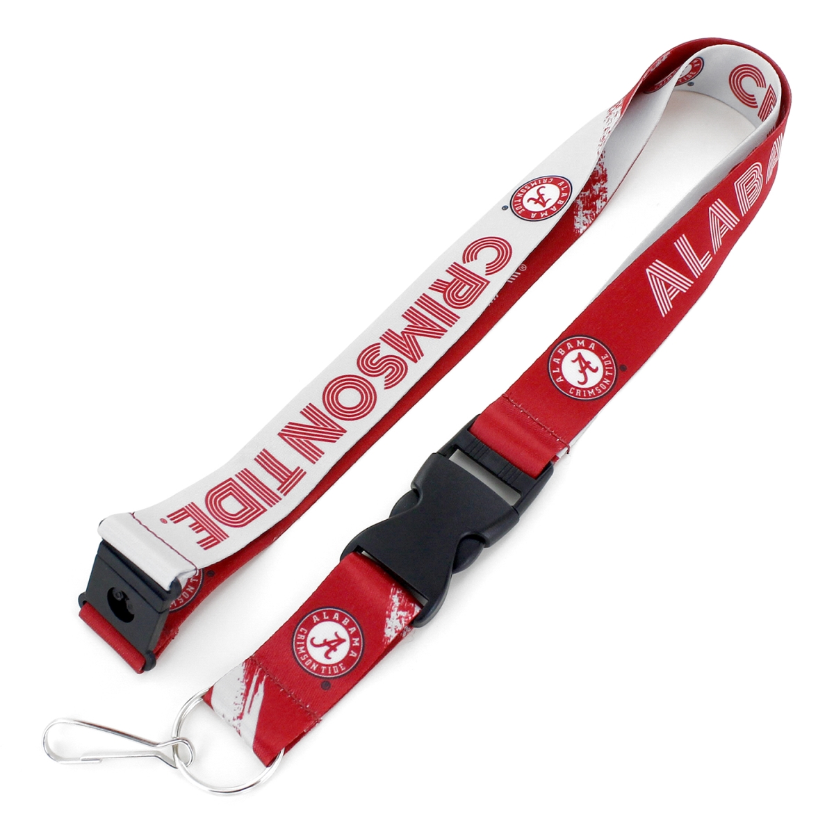 Aminco 6326408290 Alabama Crimson Tide Lanyard - Crossfade Design
