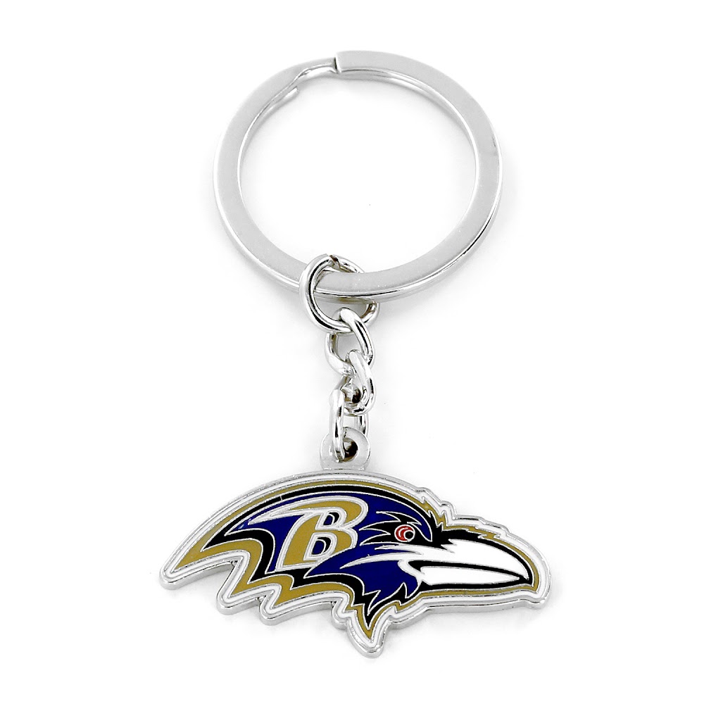 Aminco 6326410063 Baltimore Ravens Keychain - Logo