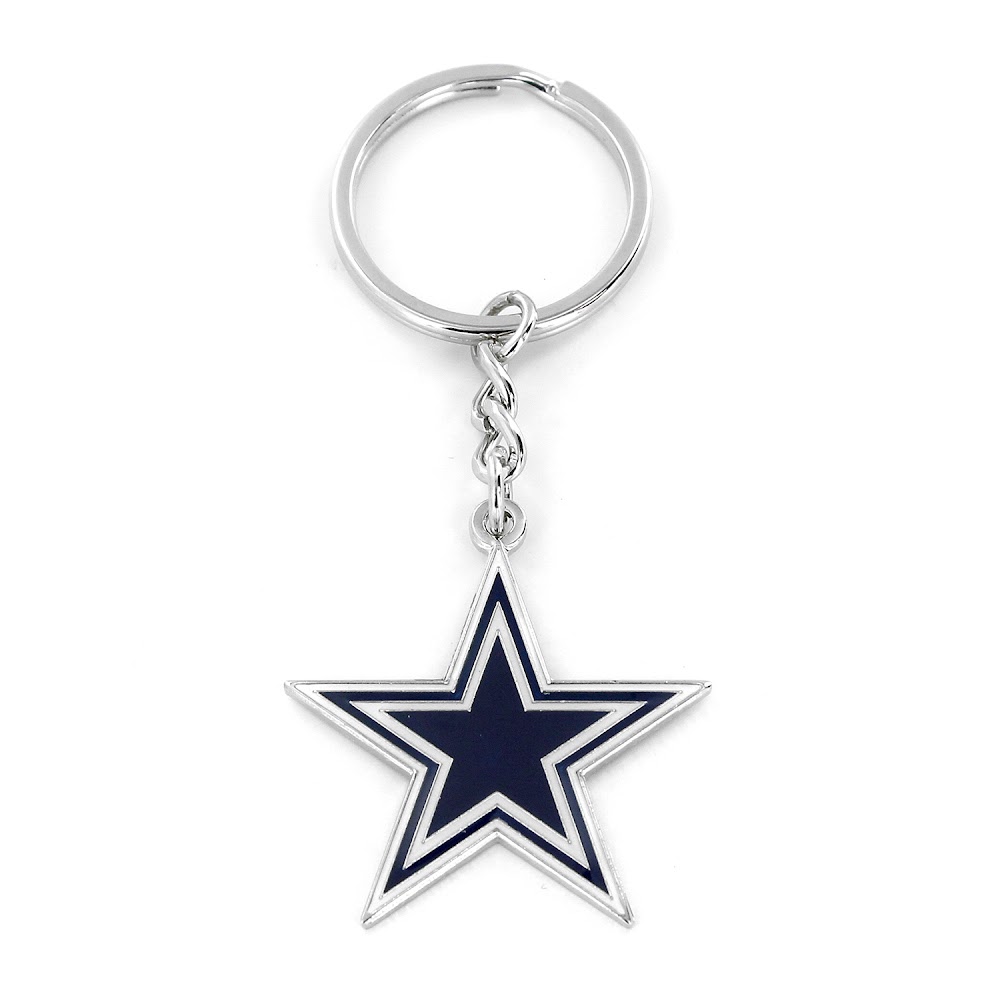 Aminco 6326410088 Dallas Cowboys Keychain - Logo