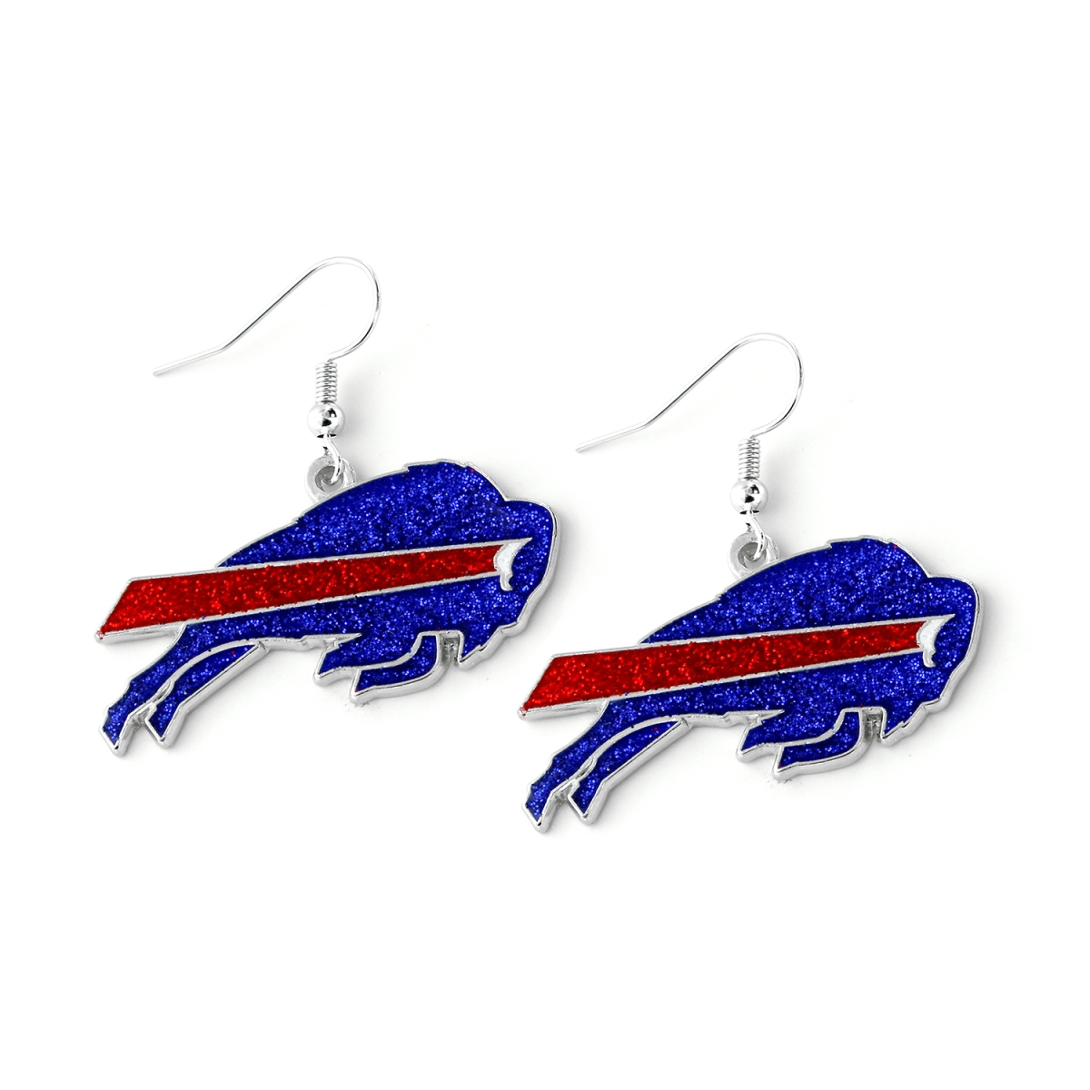 Aminco 6326474965 Buffalo Bills Earrings - Glitter Dazzle