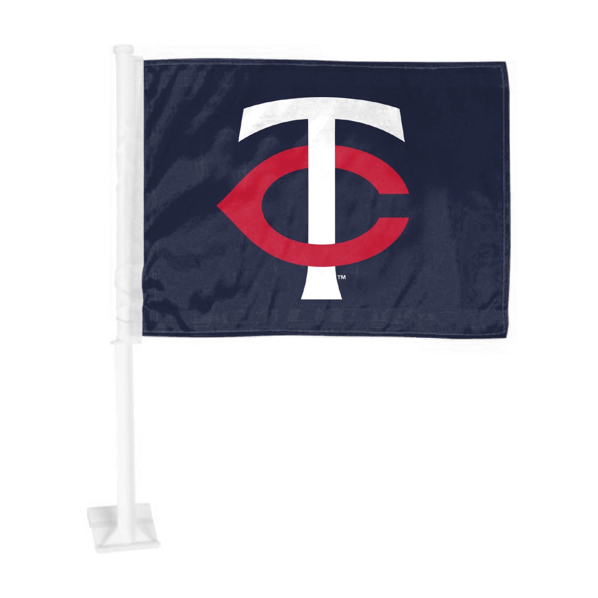 4039121385 Minnesota Twins Flag - Car Primary Logo