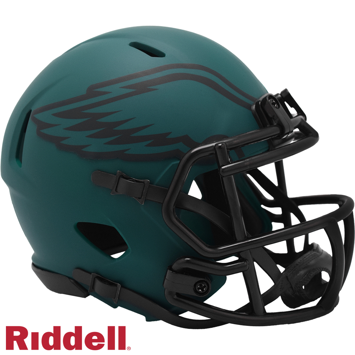 9585500665 Philadelphia Eagles Helmet -  Replica Mini Speed Style Rave Alternate