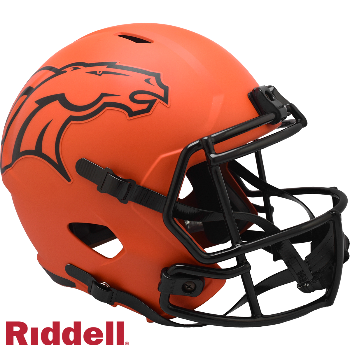 9585500622 Denver Broncos Helmet -  Replica Full Size Speed Style Rave Alternate